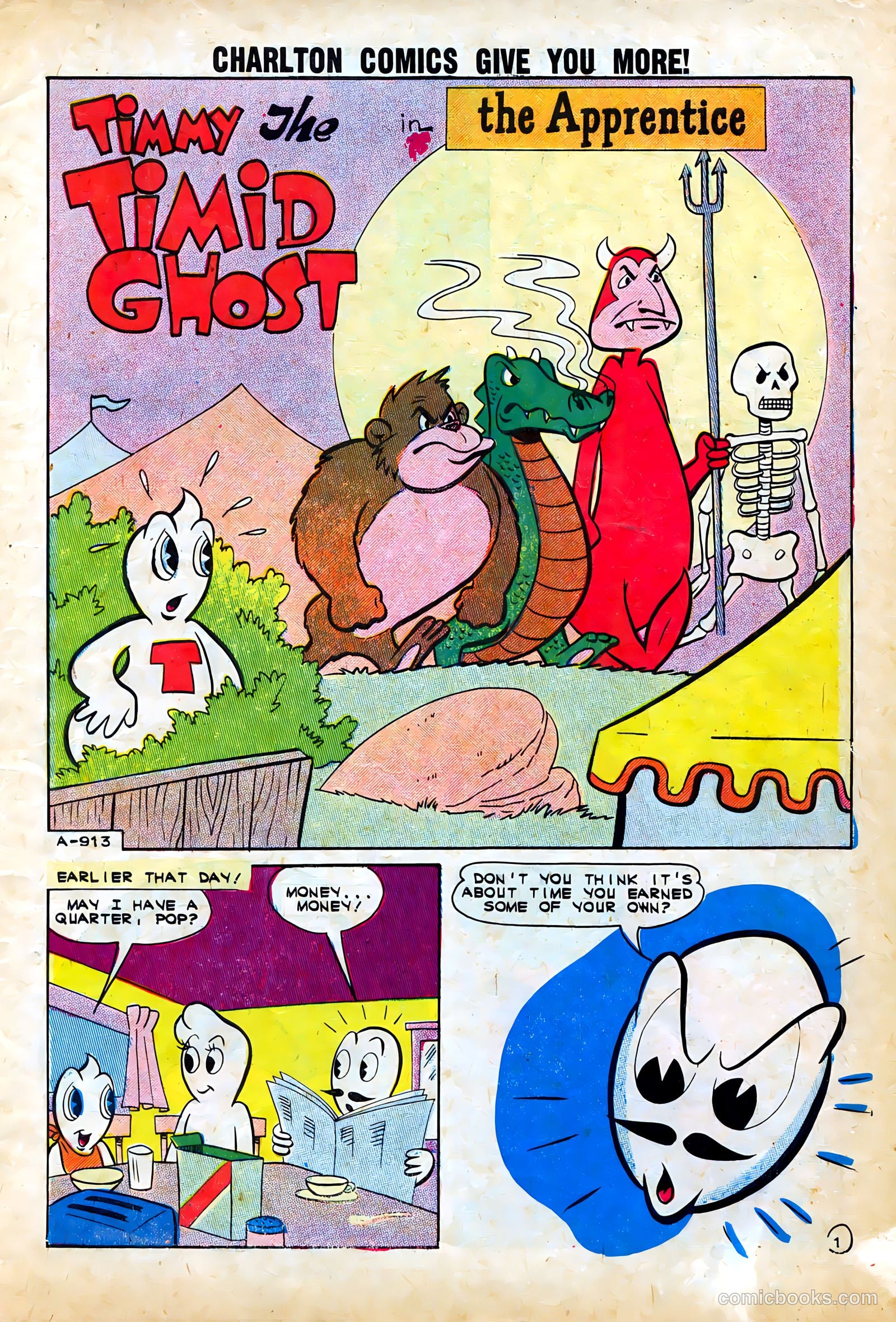 Timmy the Timid Ghost #30 — page 3 of 36