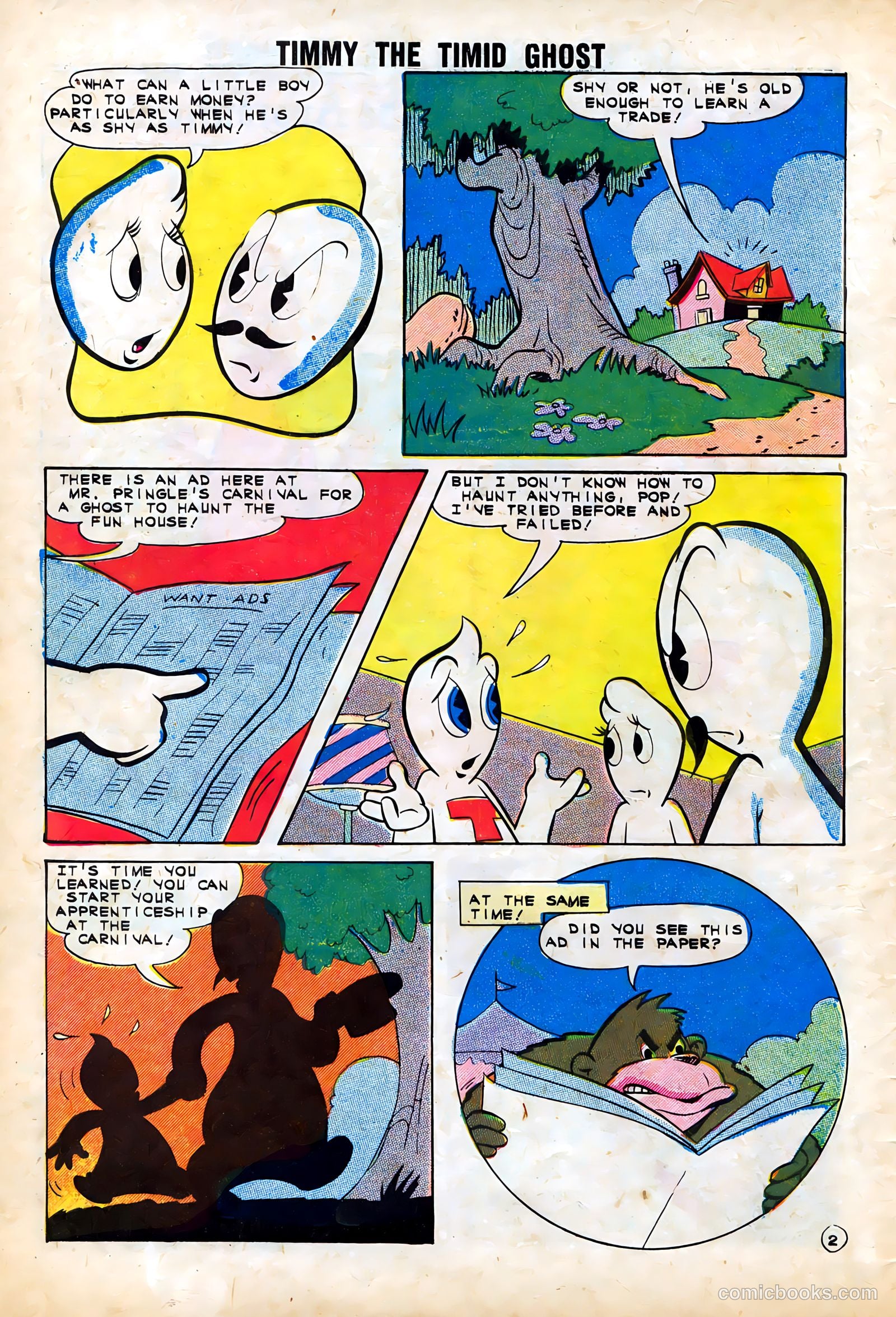 Timmy the Timid Ghost #30 — page 4 of 36