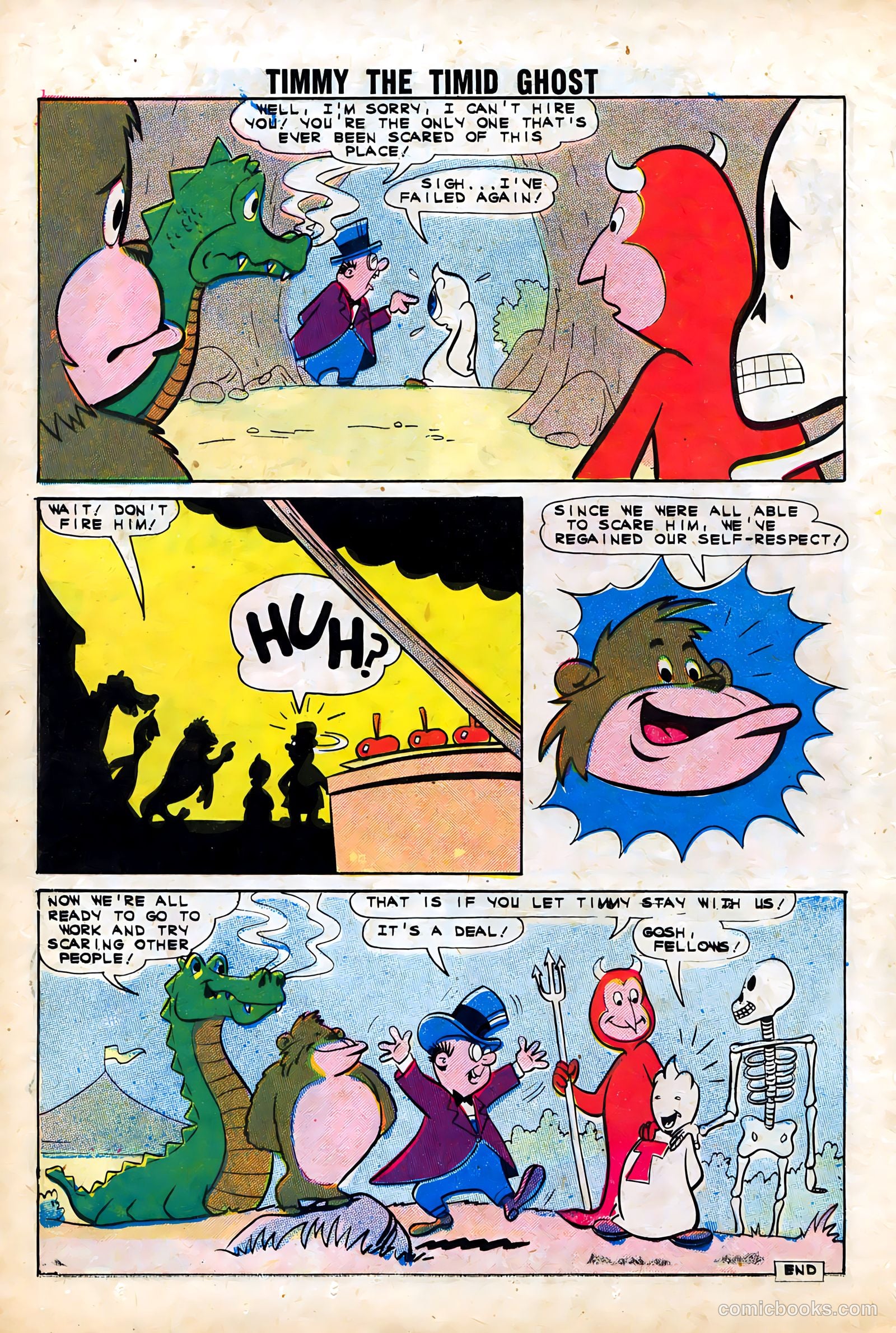 Timmy the Timid Ghost #30 — page 12 of 36