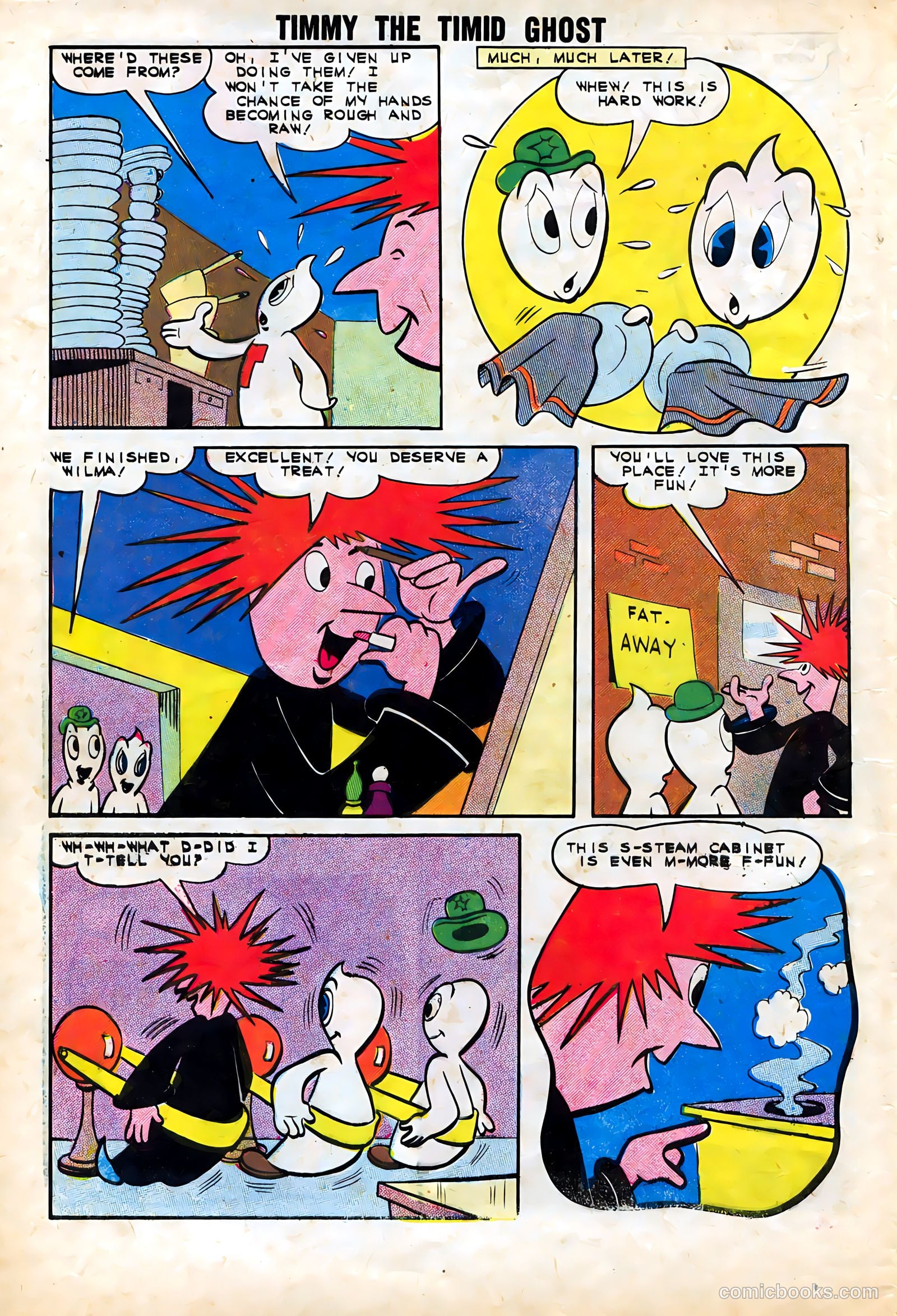 Timmy the Timid Ghost #30 — page 28 of 36