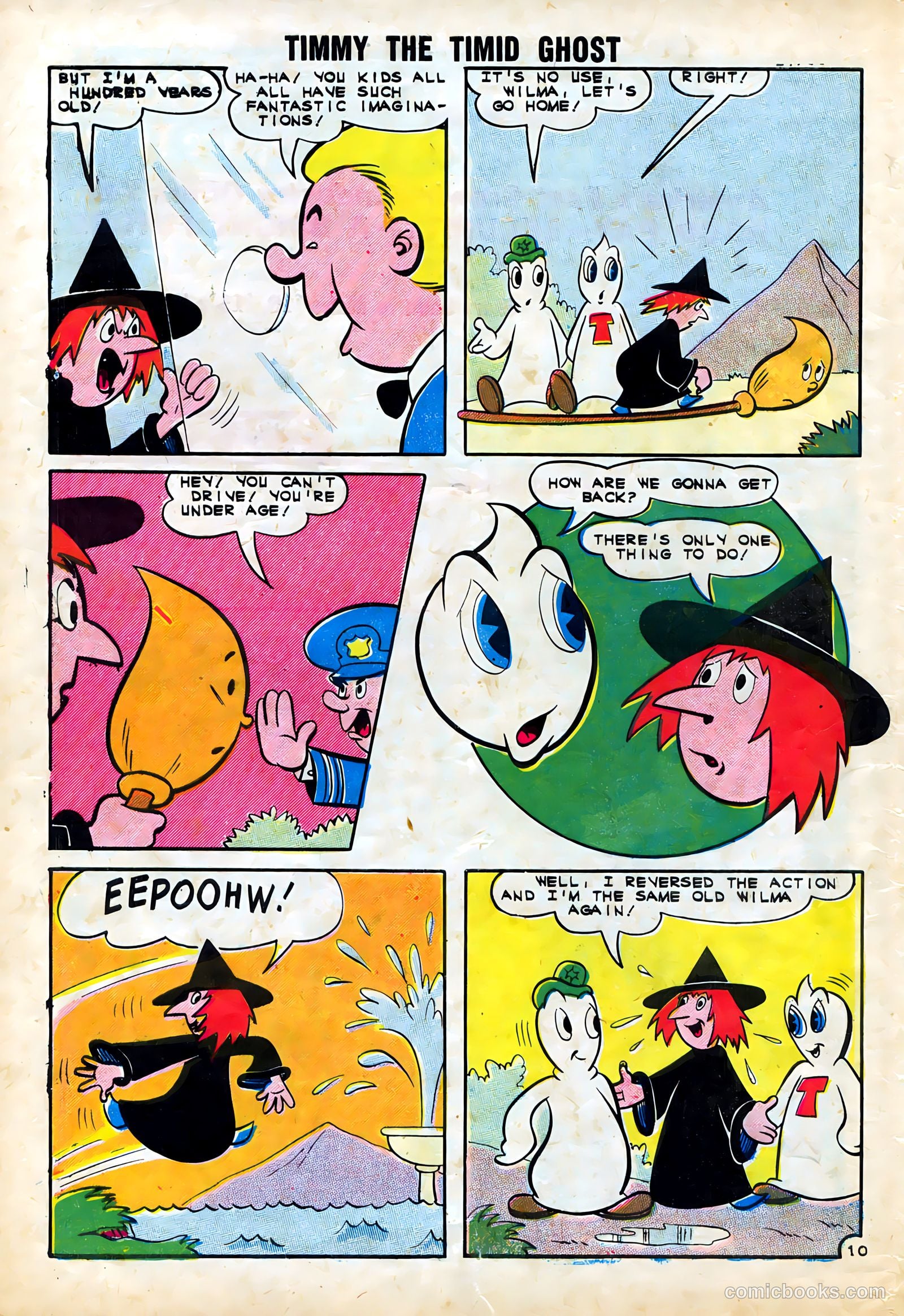 Timmy the Timid Ghost #30 — page 32 of 36
