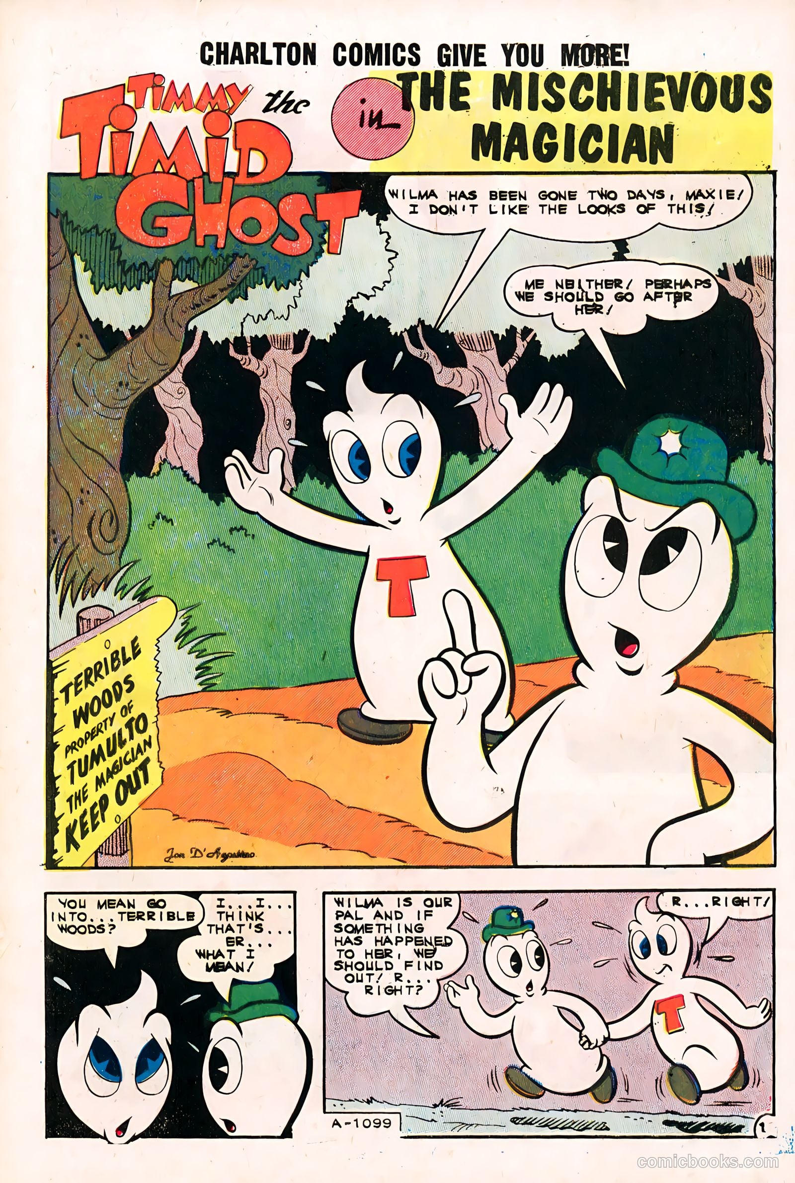 Timmy the Timid Ghost #31 — page 3 of 36