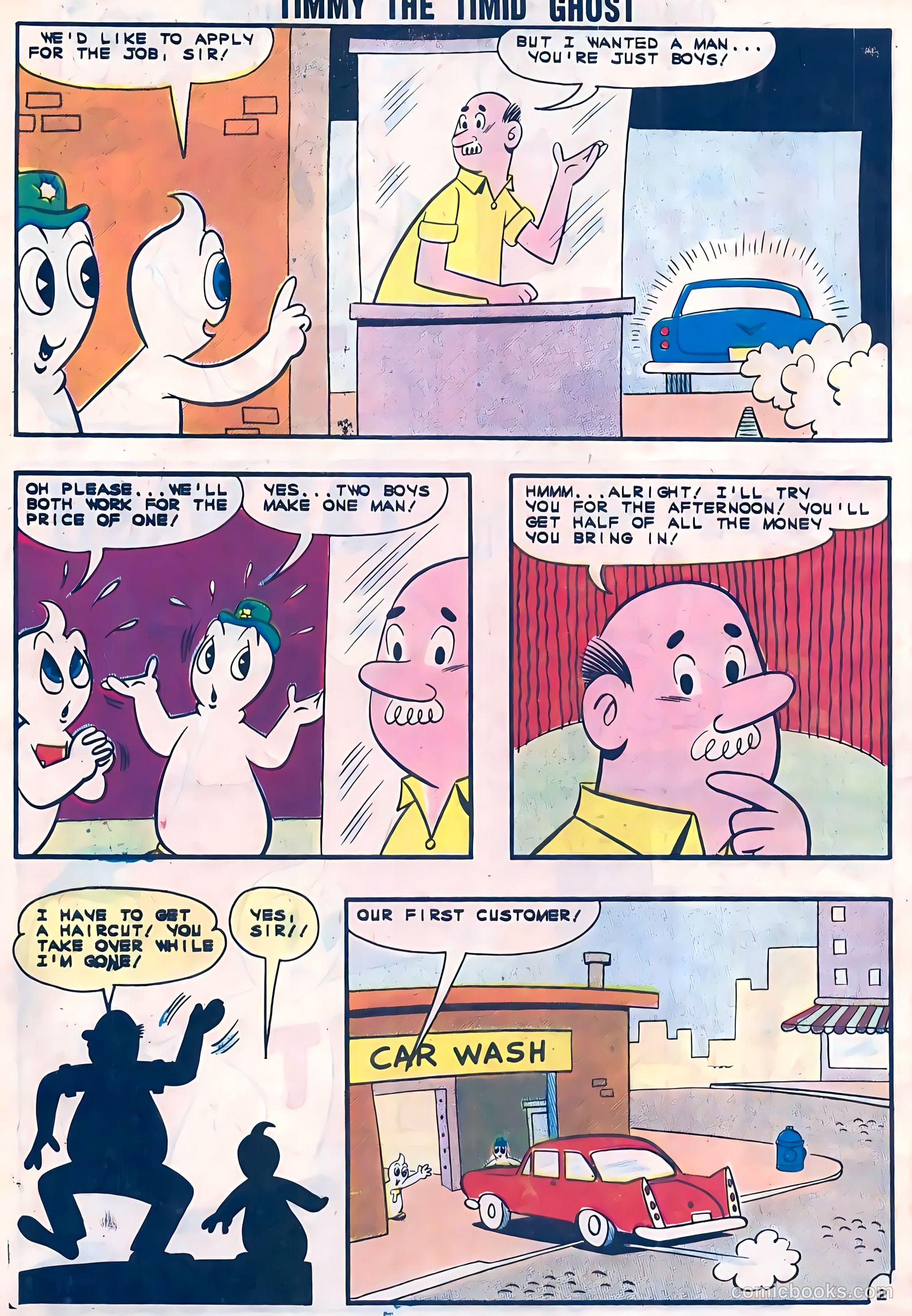 Timmy the Timid Ghost #33 — page 4 of 36