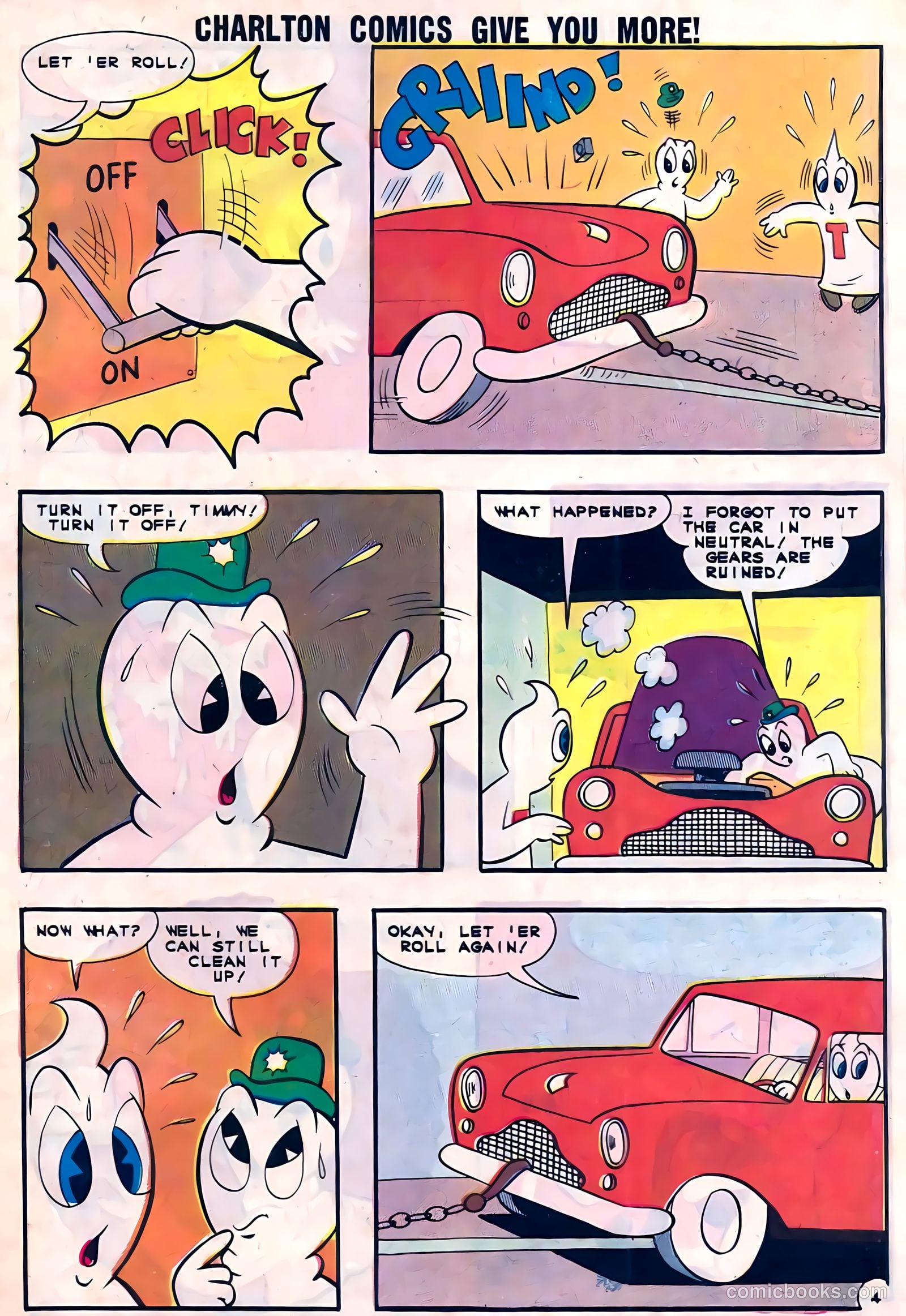 Timmy the Timid Ghost #33 — page 7 of 36