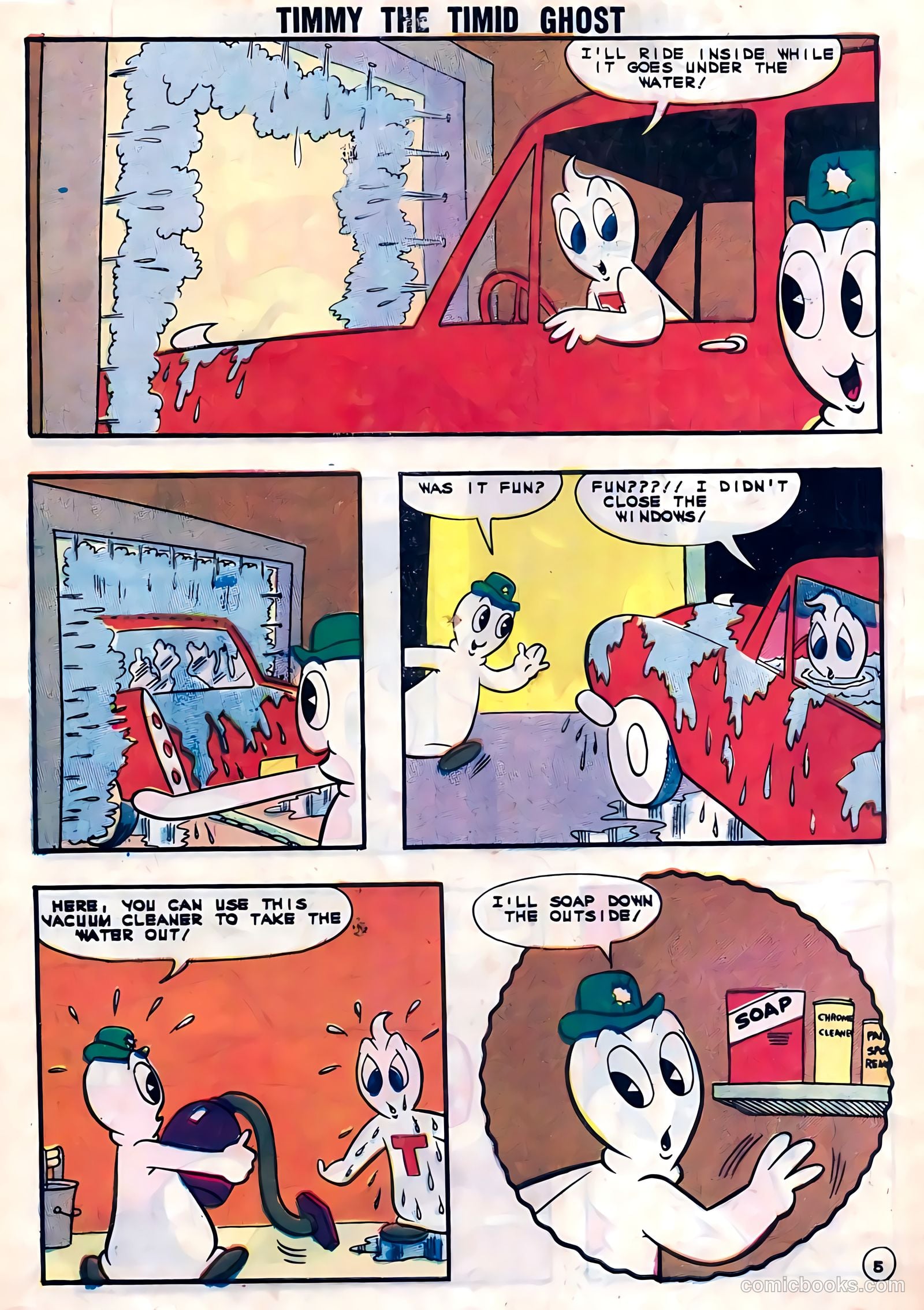 Timmy the Timid Ghost #33 — page 8 of 36