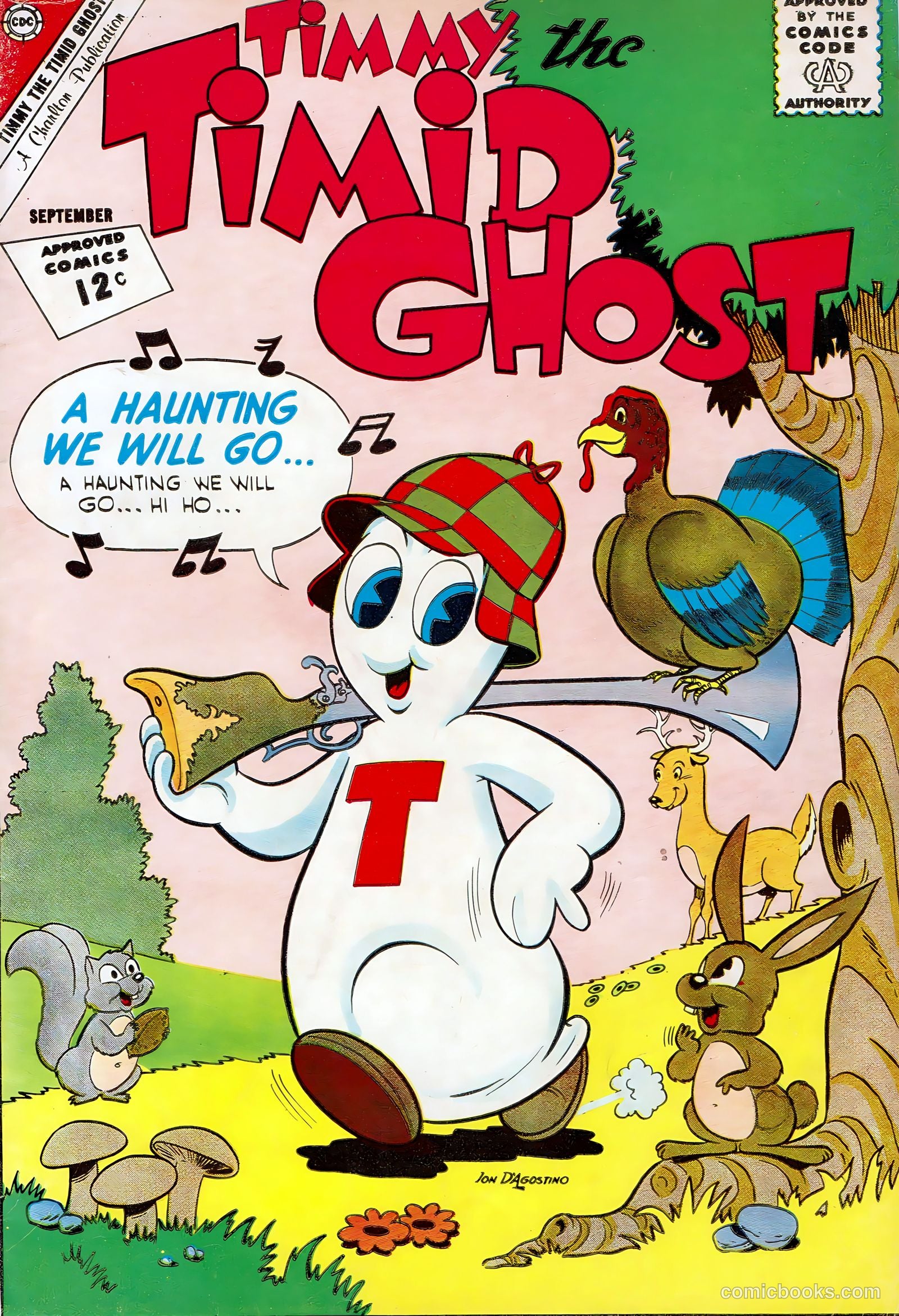 Timmy the Timid Ghost #34 — page 1 of 36