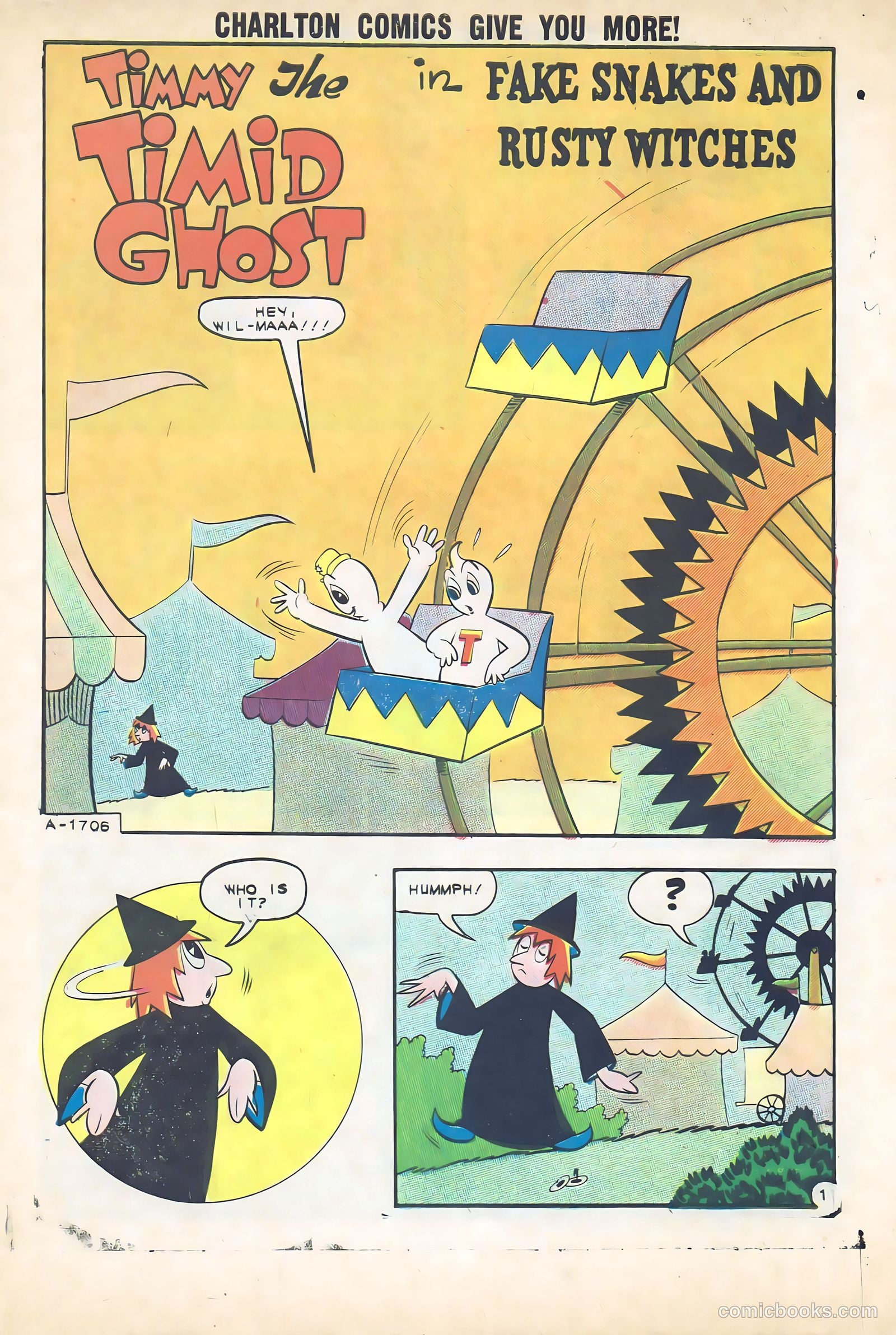 Timmy the Timid Ghost #34 — page 3 of 36