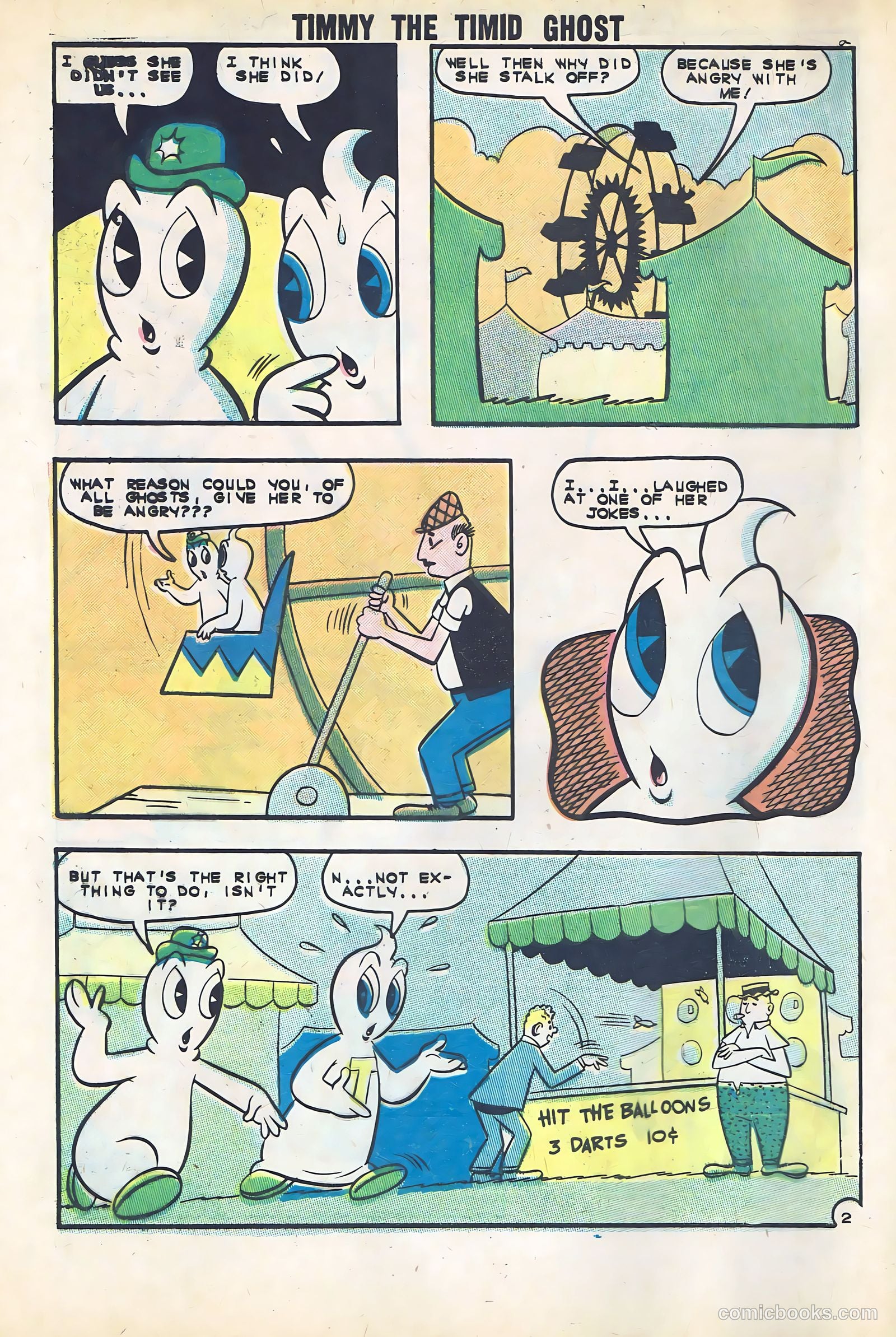 Timmy the Timid Ghost #34 — page 4 of 36