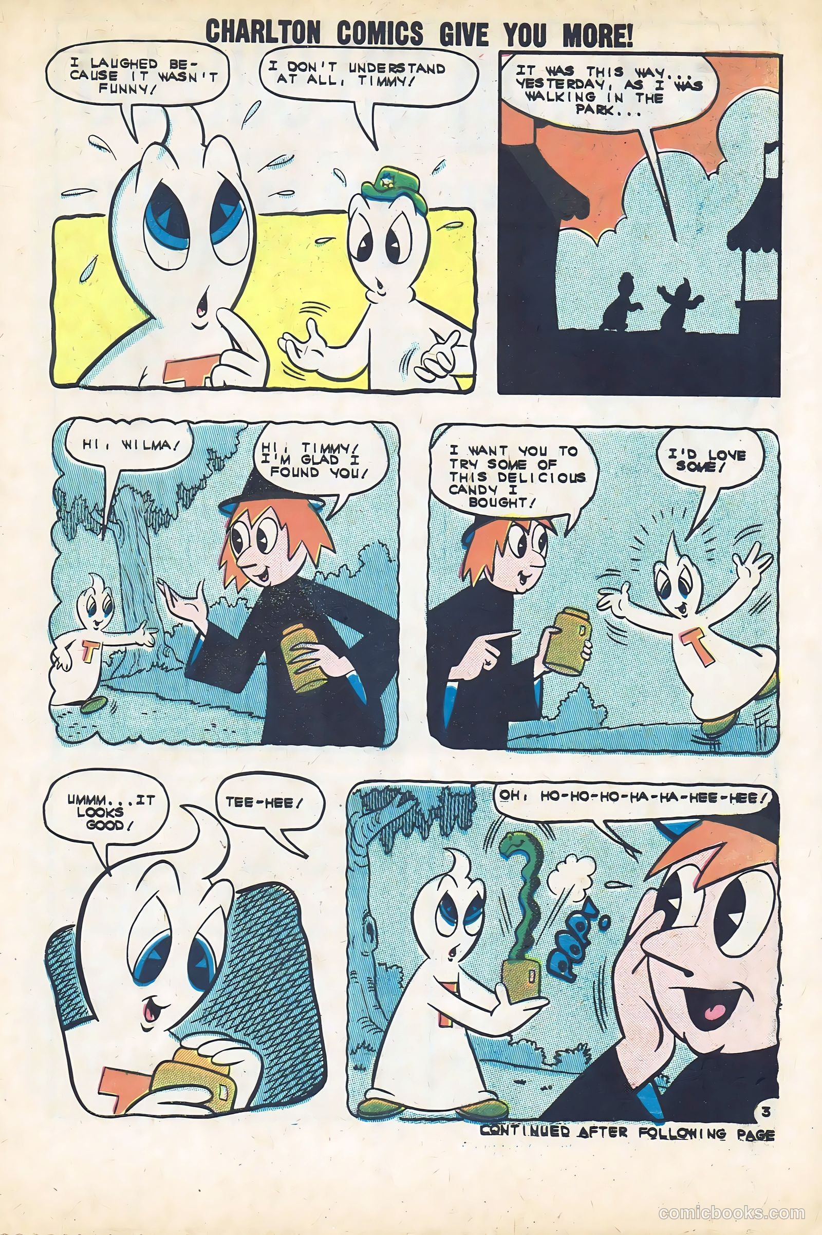 Timmy the Timid Ghost #34 — page 5 of 36