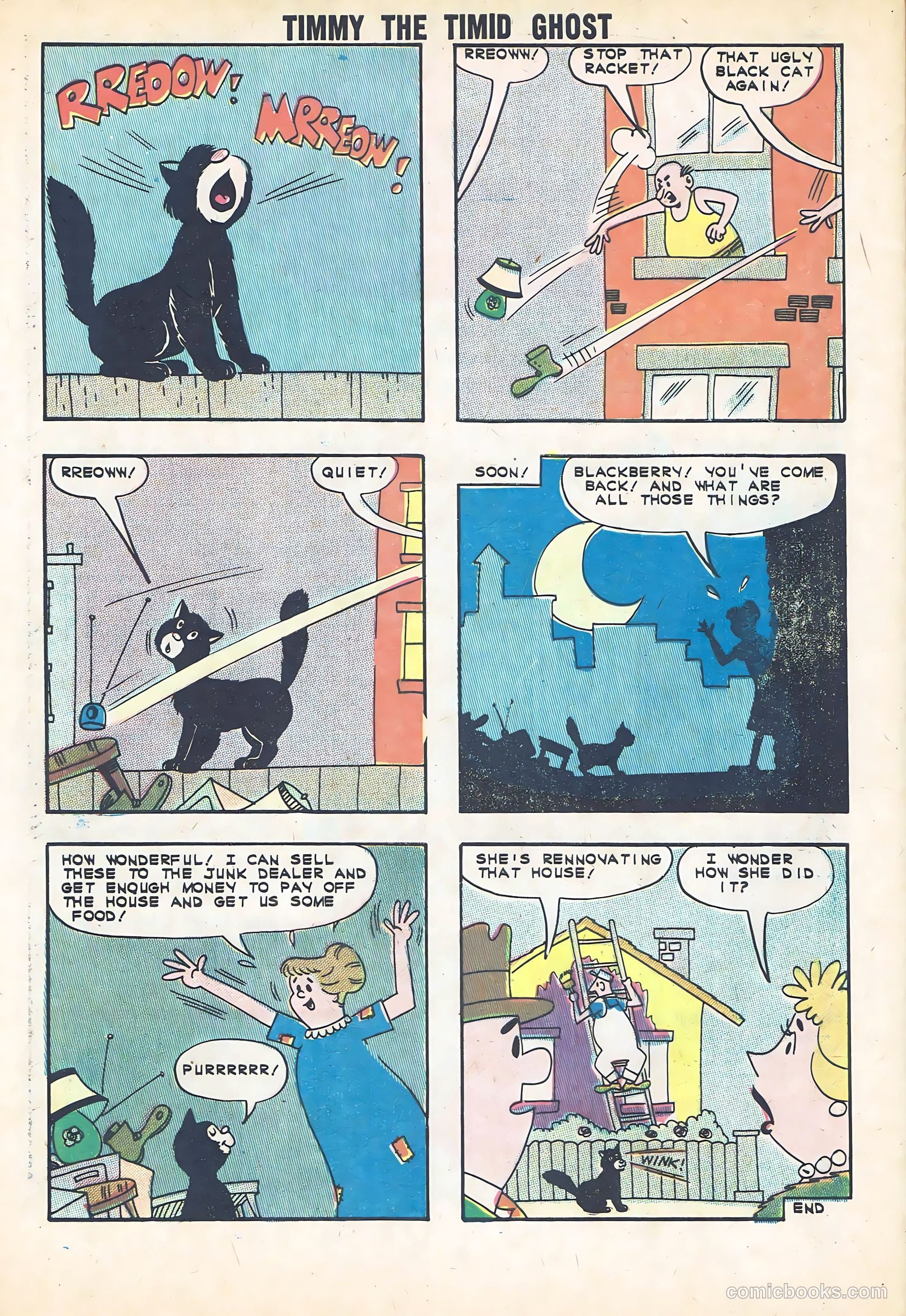 Timmy the Timid Ghost #34 — page 32 of 36