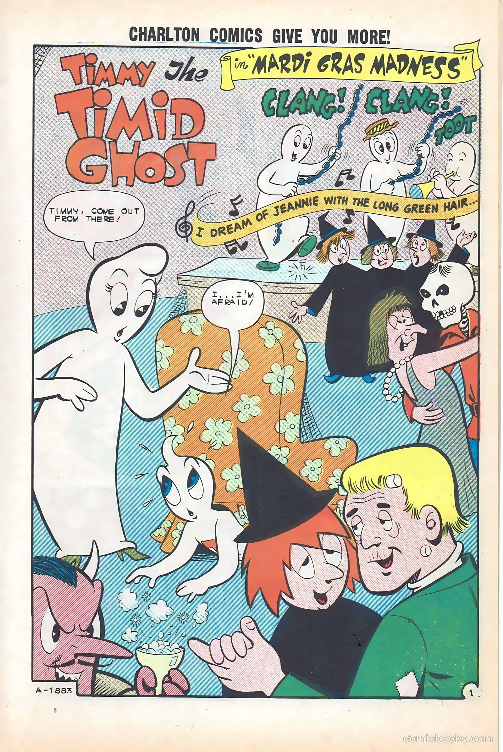 Timmy the Timid Ghost #35 — page 3 of 36