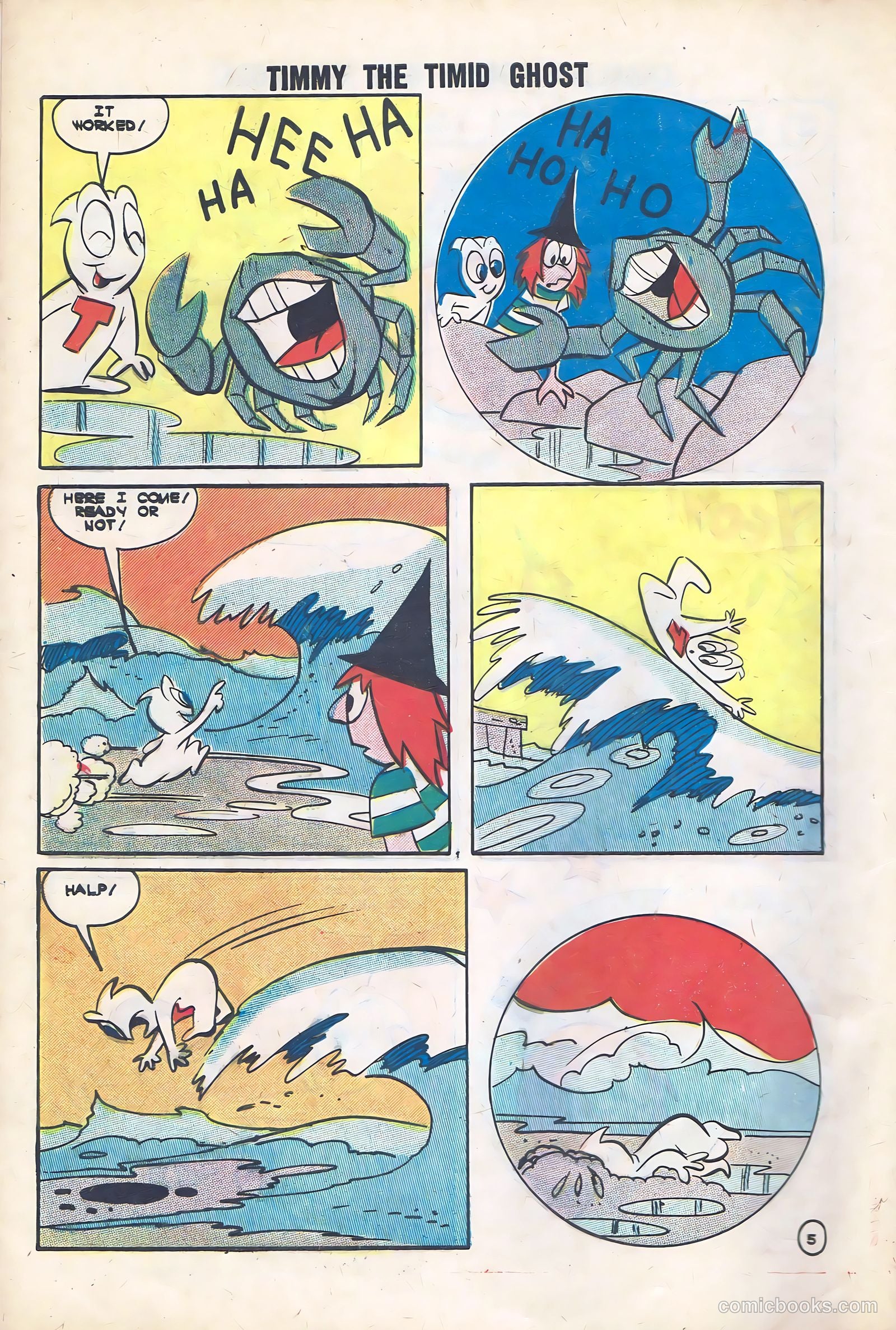Timmy the Timid Ghost #36 — page 8 of 36