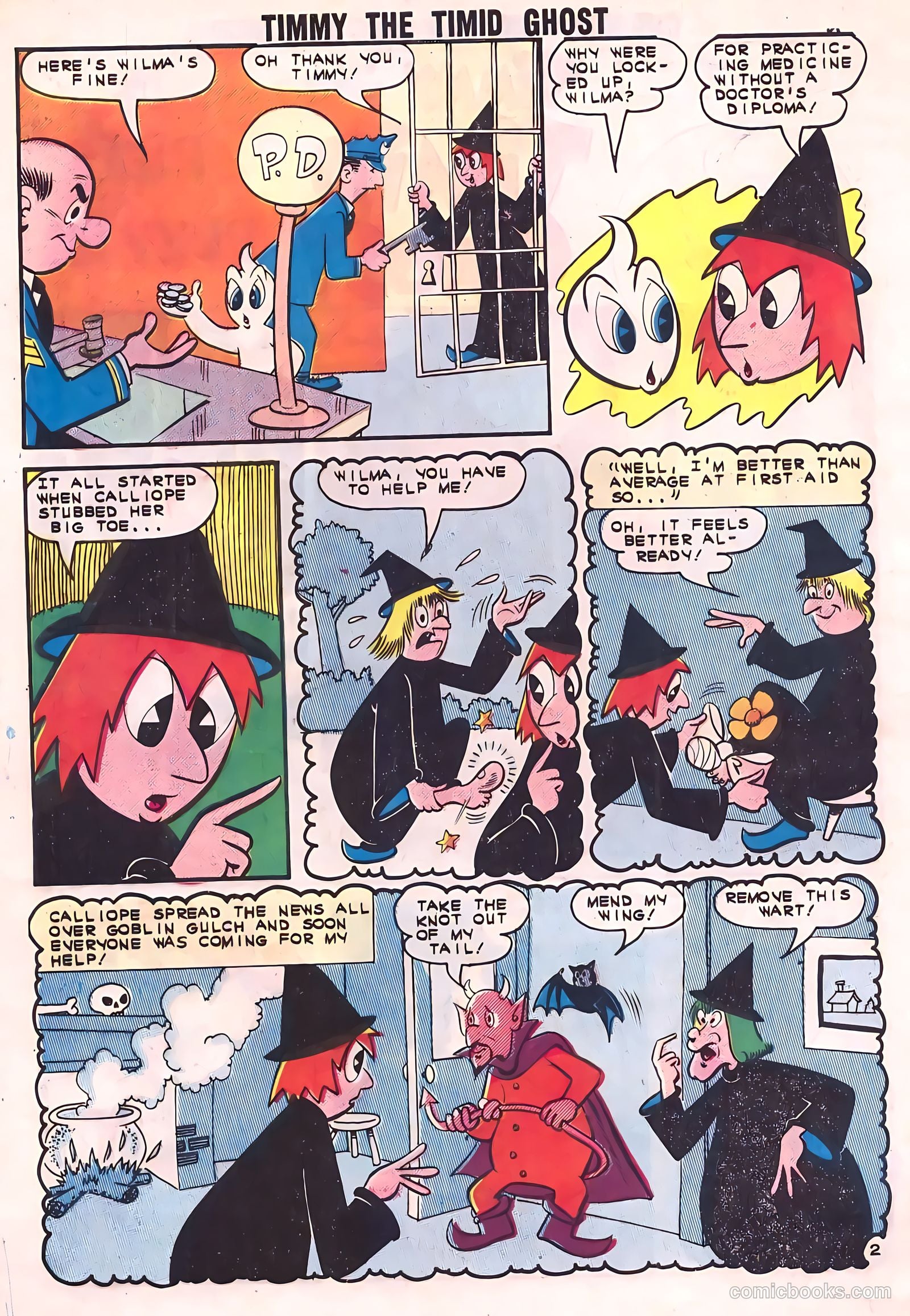 Timmy the Timid Ghost #37 — page 4 of 36