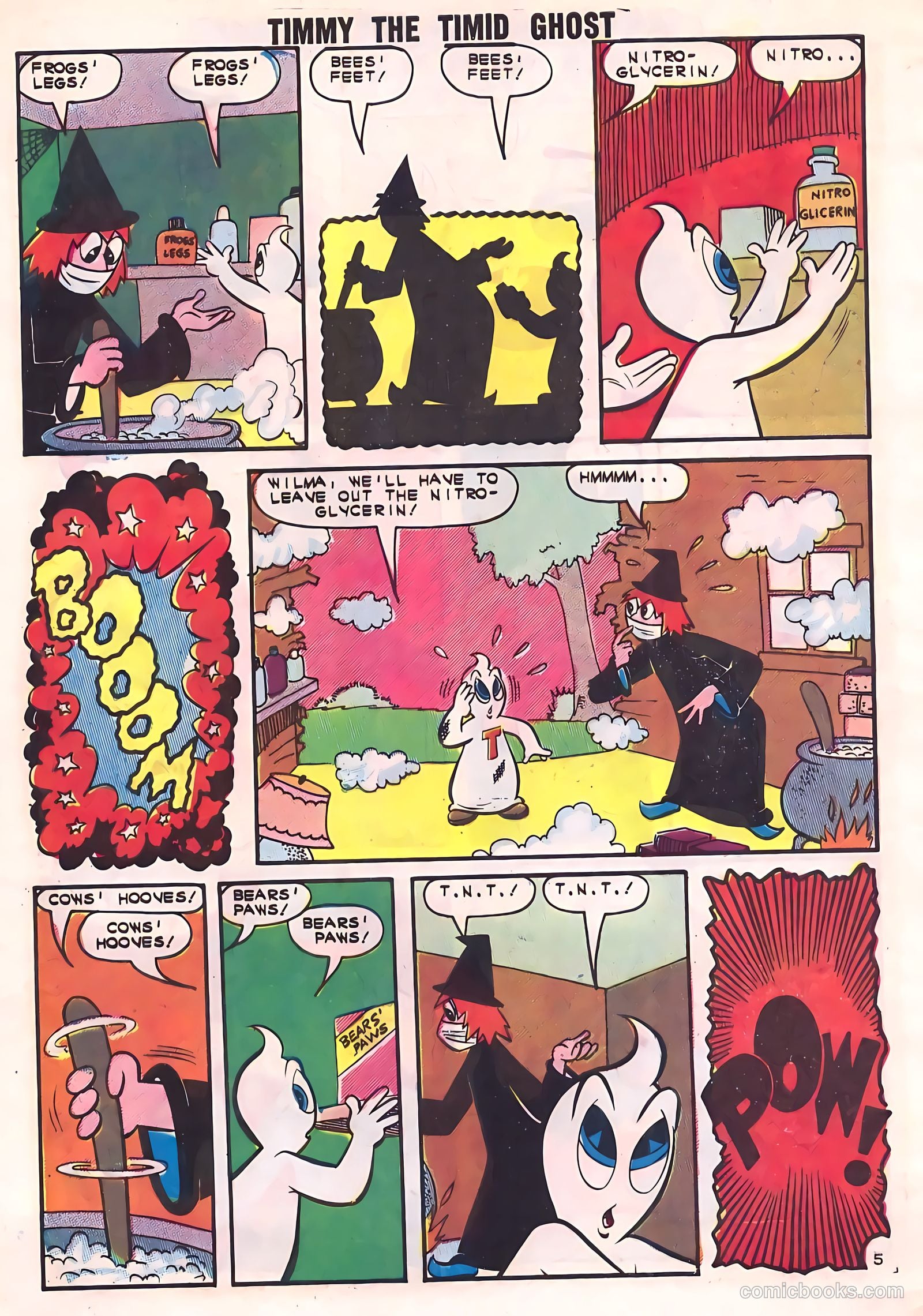 Timmy the Timid Ghost #37 — page 8 of 36