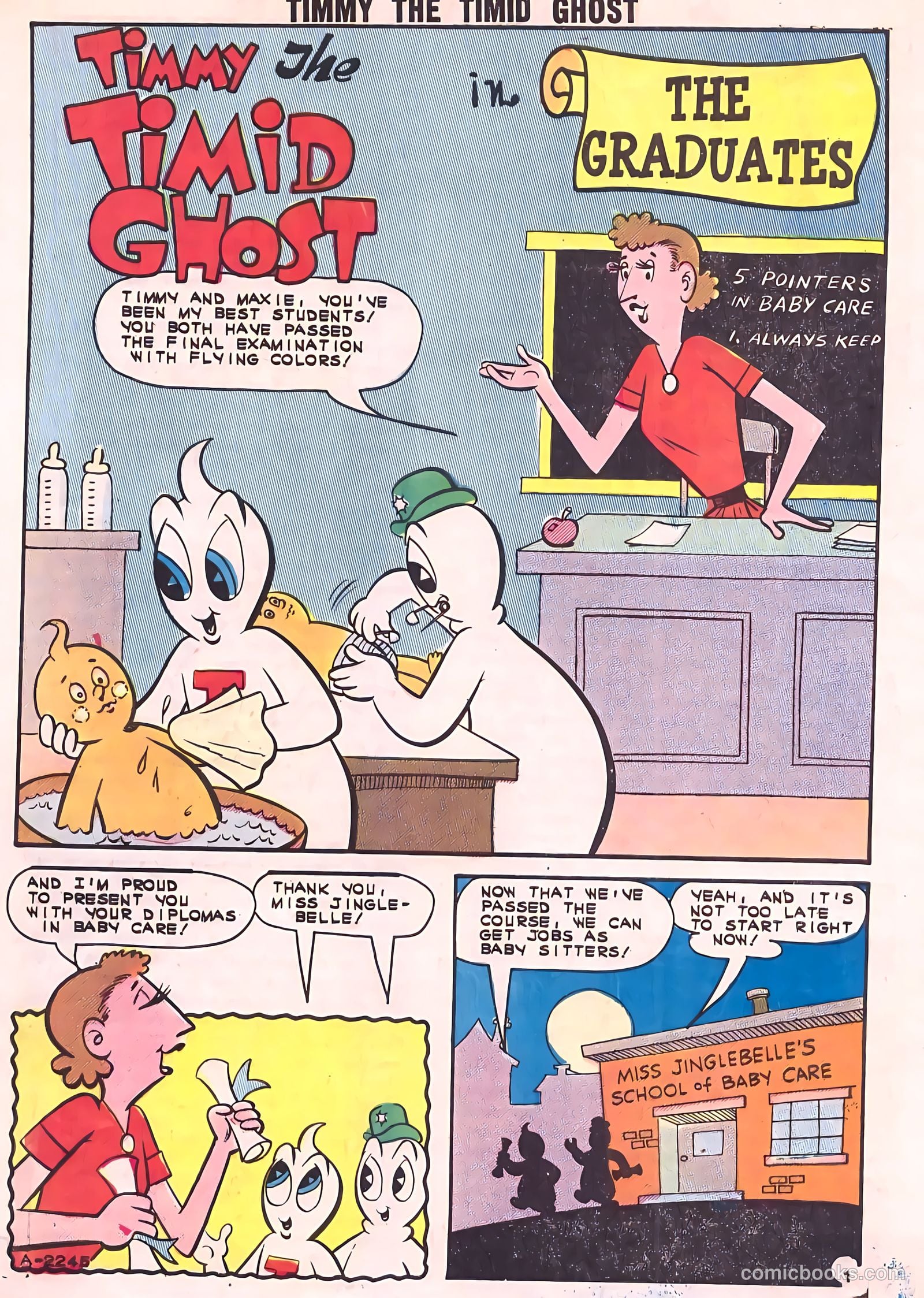 Timmy the Timid Ghost #37 — page 28 of 36