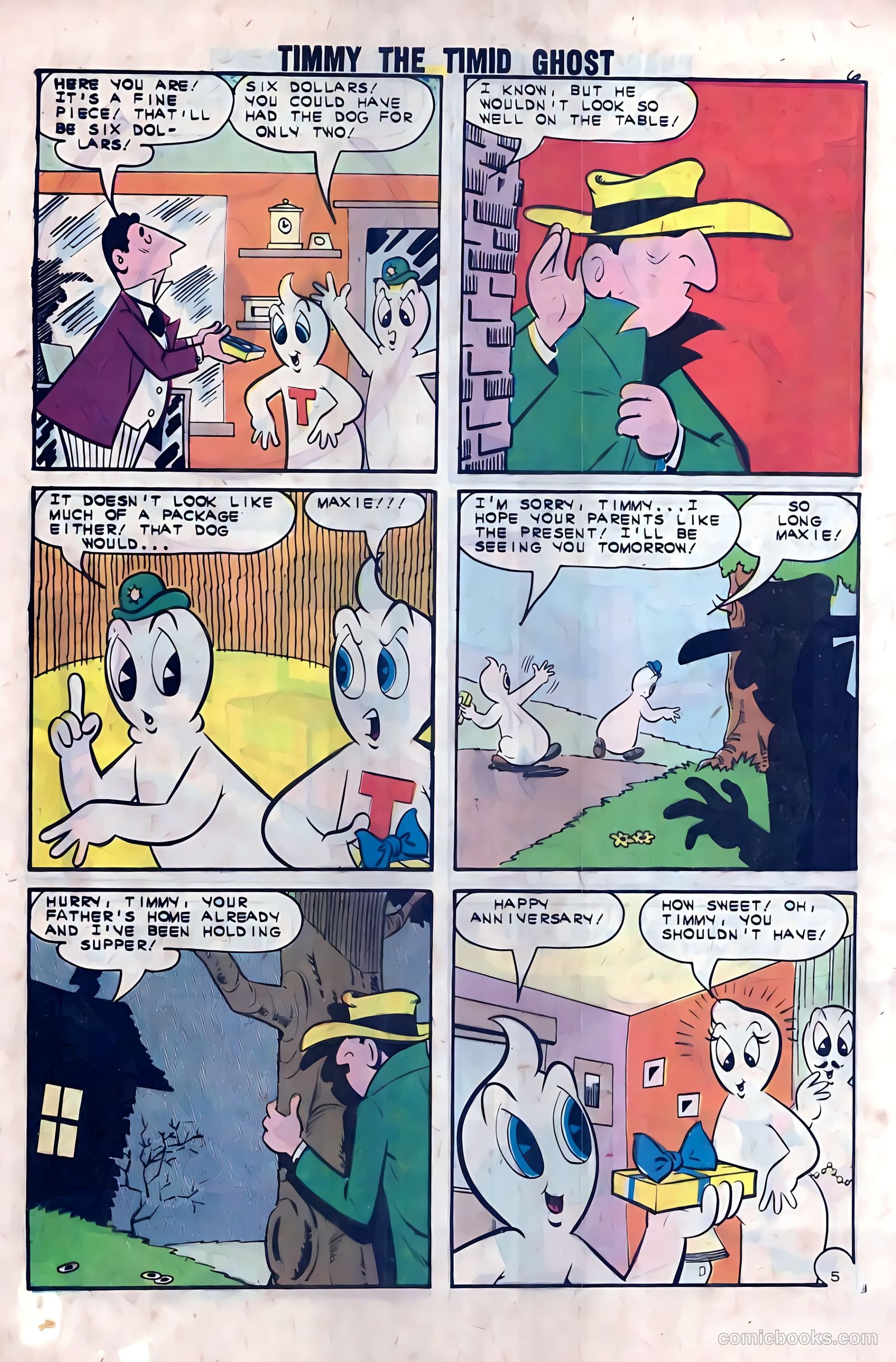 Timmy the Timid Ghost #38 — page 8 of 36