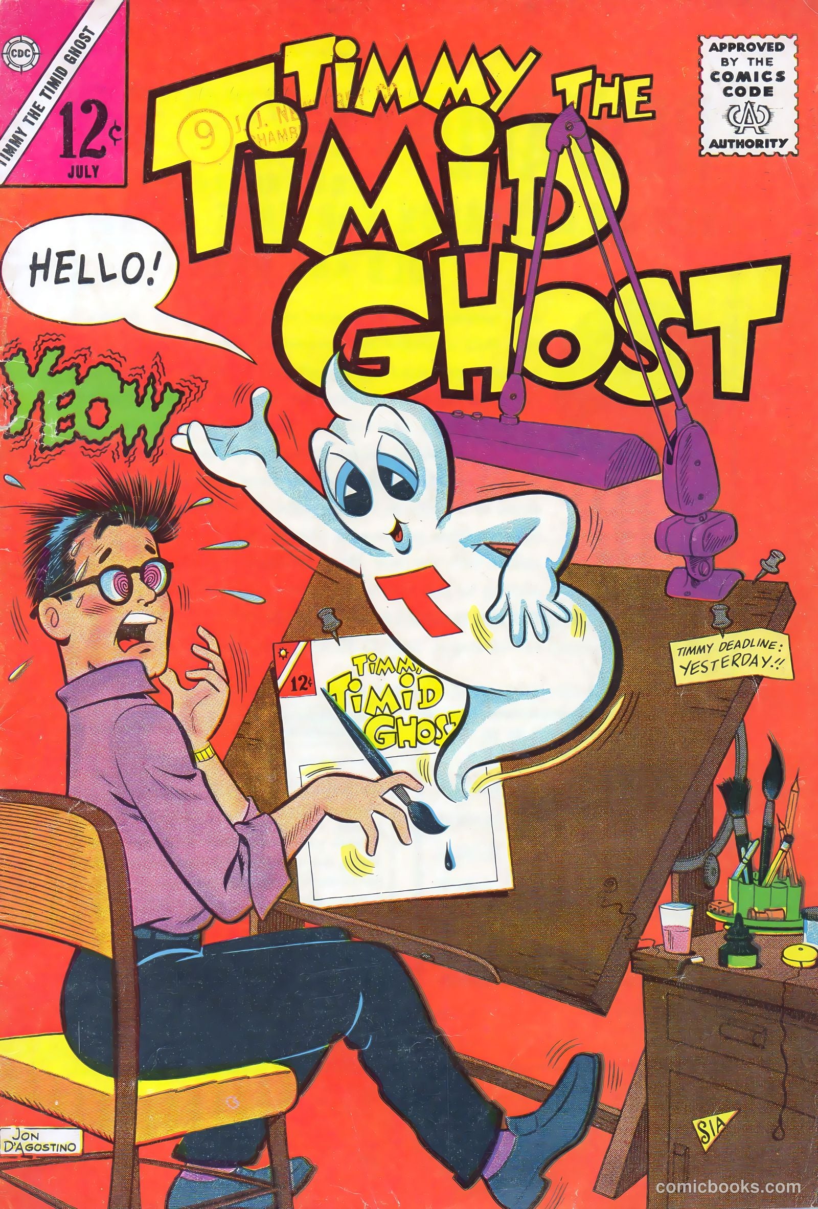 Timmy the Timid Ghost #39 — page 1 of 36