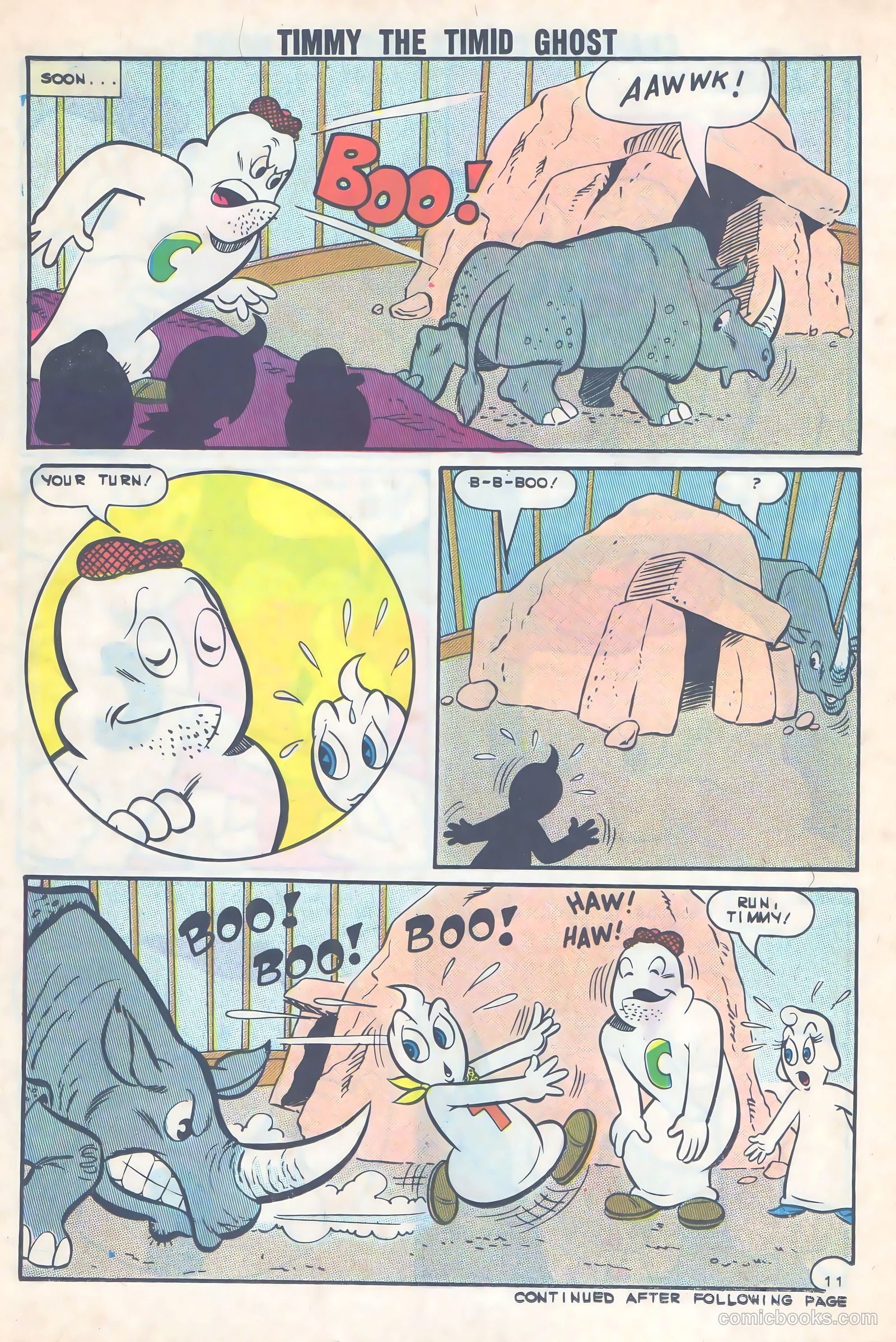Timmy the Timid Ghost #39 — page 14 of 36