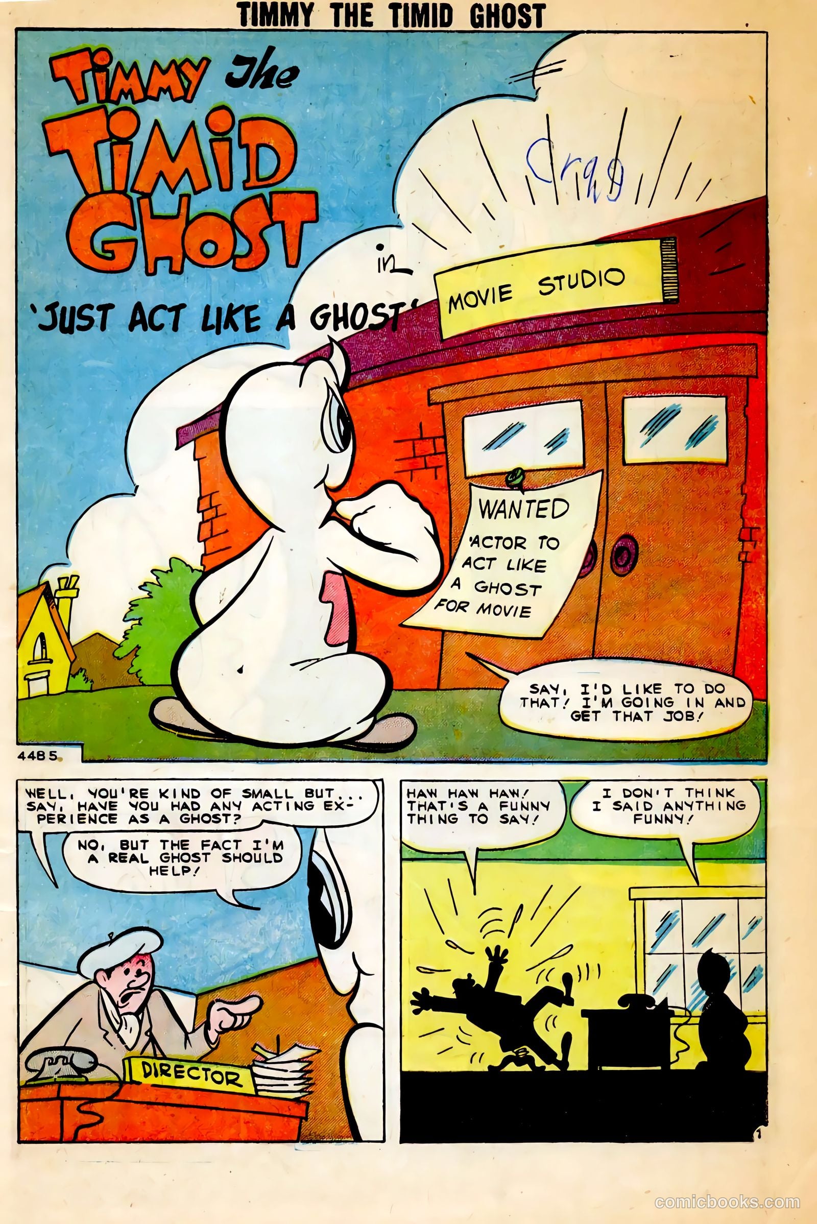 Timmy the Timid Ghost #4 — page 3 of 36