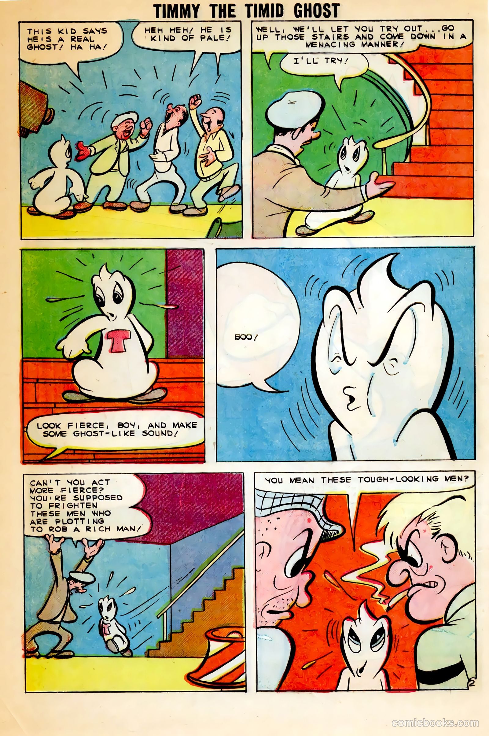 Timmy the Timid Ghost #4 — page 4 of 36