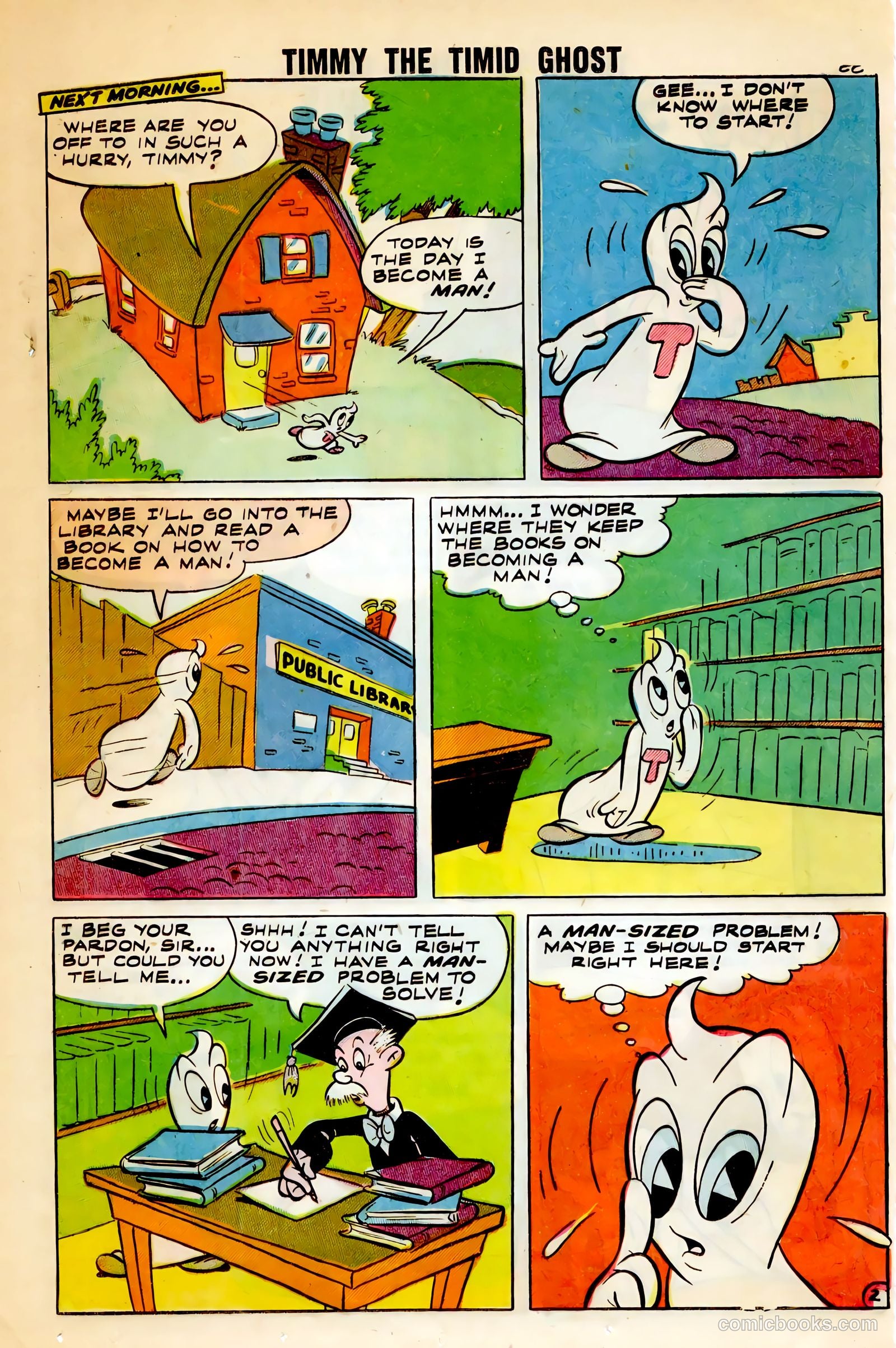 Timmy the Timid Ghost #4 — page 24 of 36