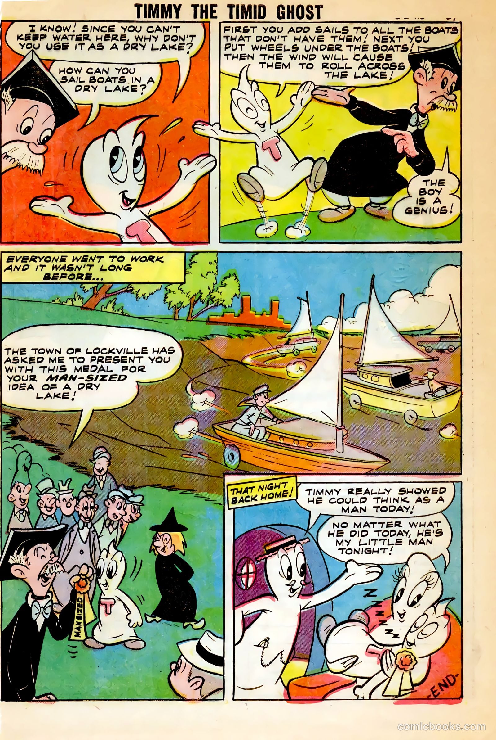 Timmy the Timid Ghost #4 — page 33 of 36