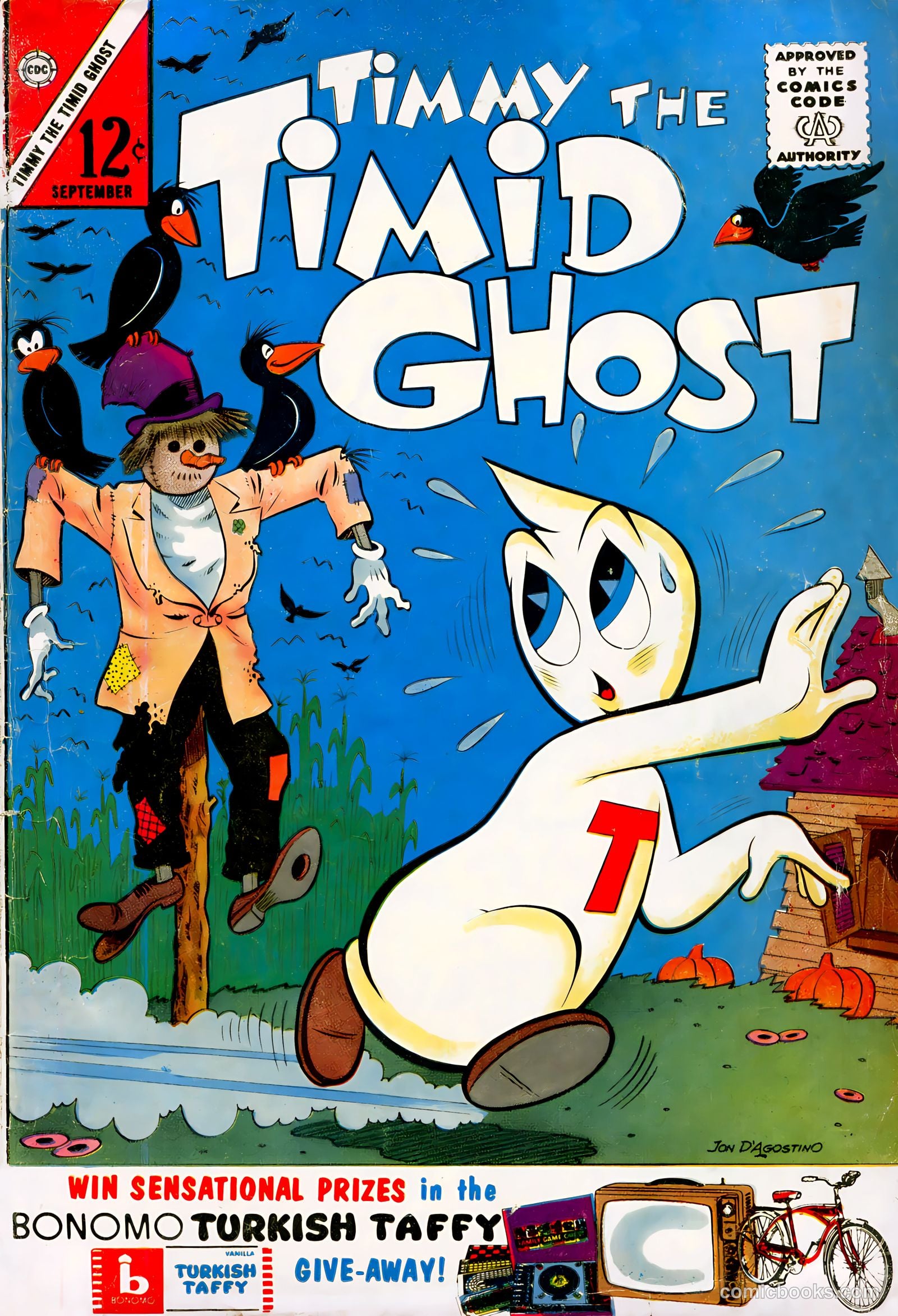 Timmy the Timid Ghost #40 — page 1 of 36