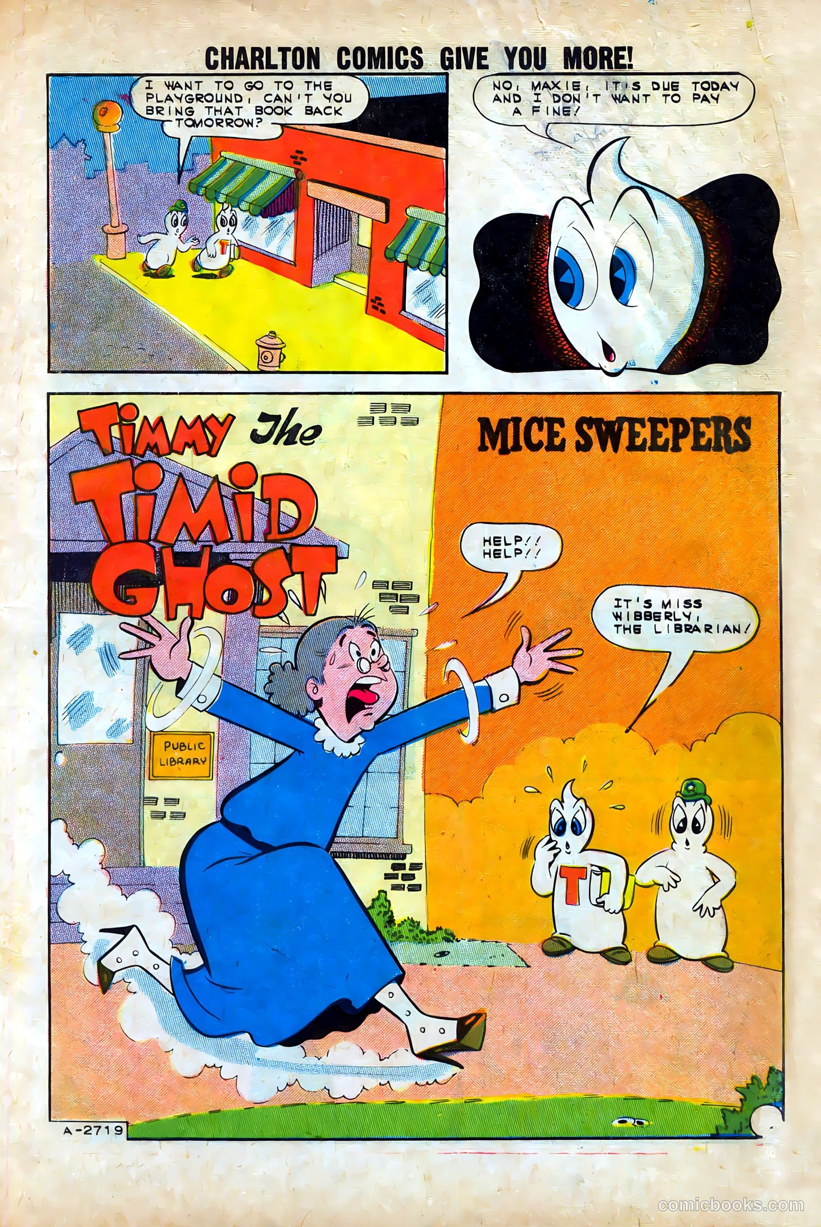 Timmy the Timid Ghost #40 — page 3 of 36