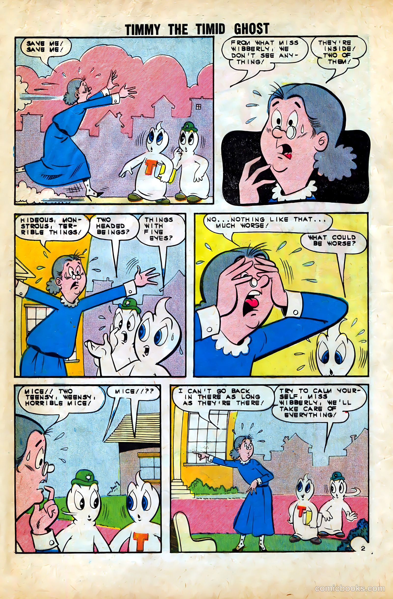 Timmy the Timid Ghost #40 — page 4 of 36