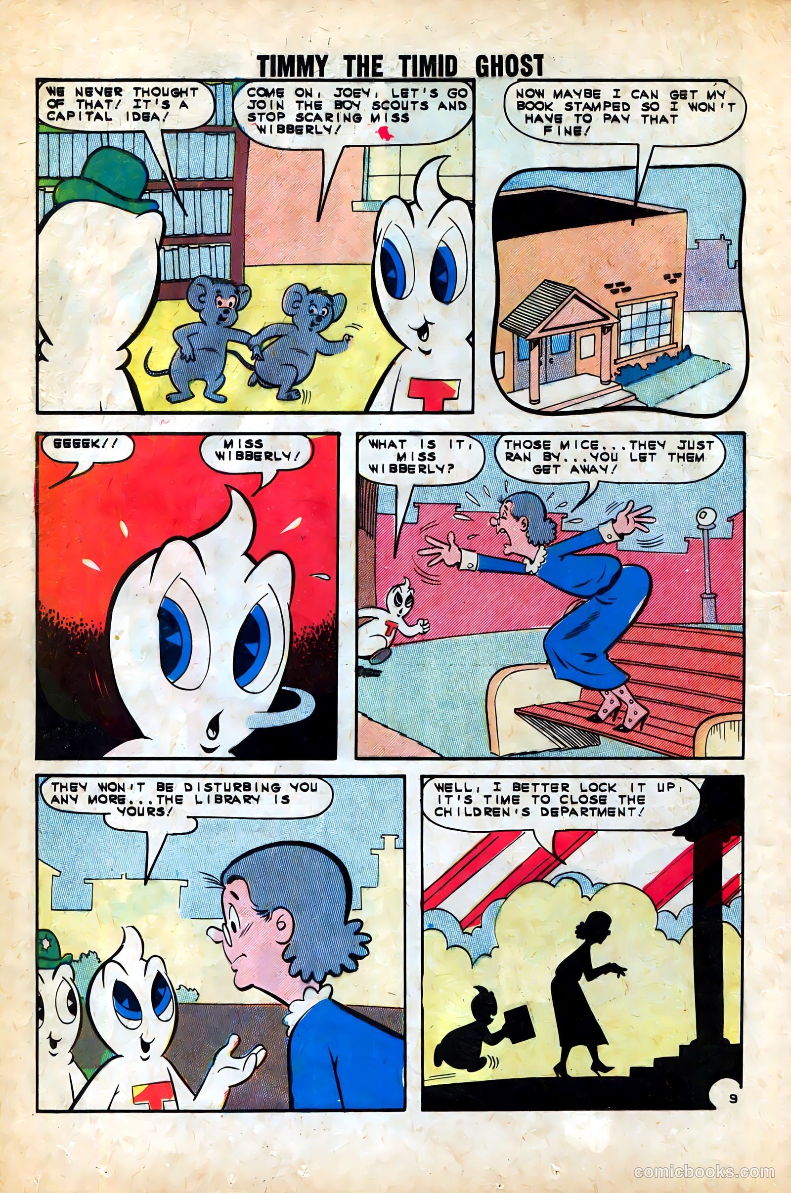 Timmy the Timid Ghost #40 — page 12 of 36