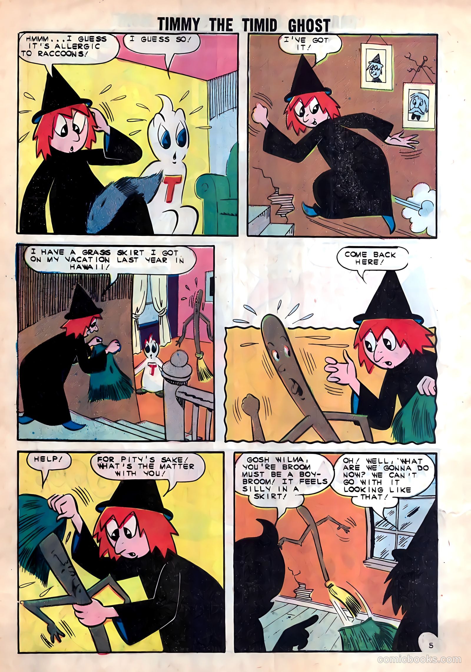 Timmy the Timid Ghost #42 — page 8 of 36