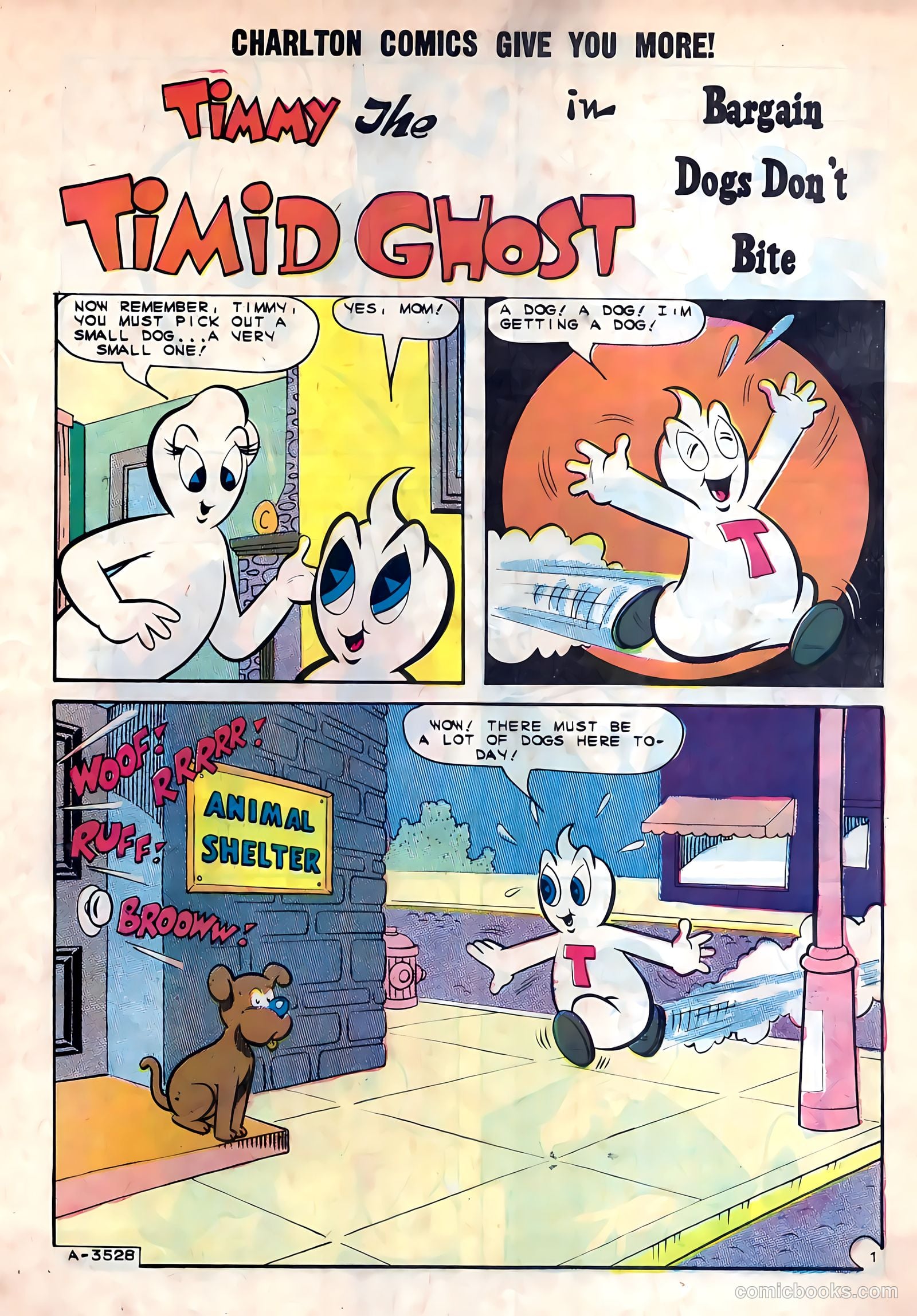 Timmy the Timid Ghost #44 — page 3 of 36
