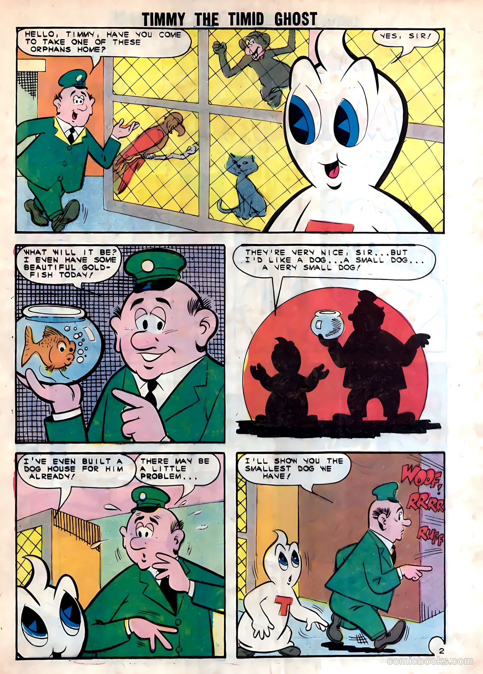 Timmy the Timid Ghost #44 — page 4 of 36