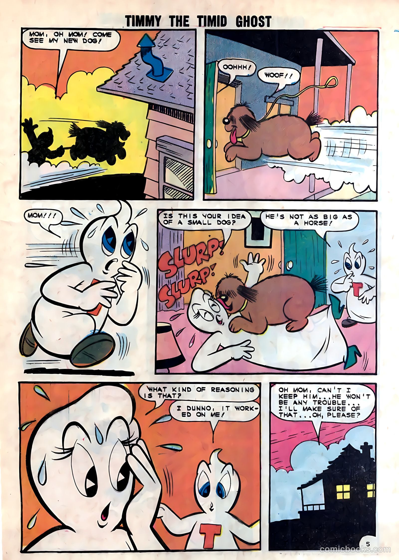 Timmy the Timid Ghost #44 — page 8 of 36