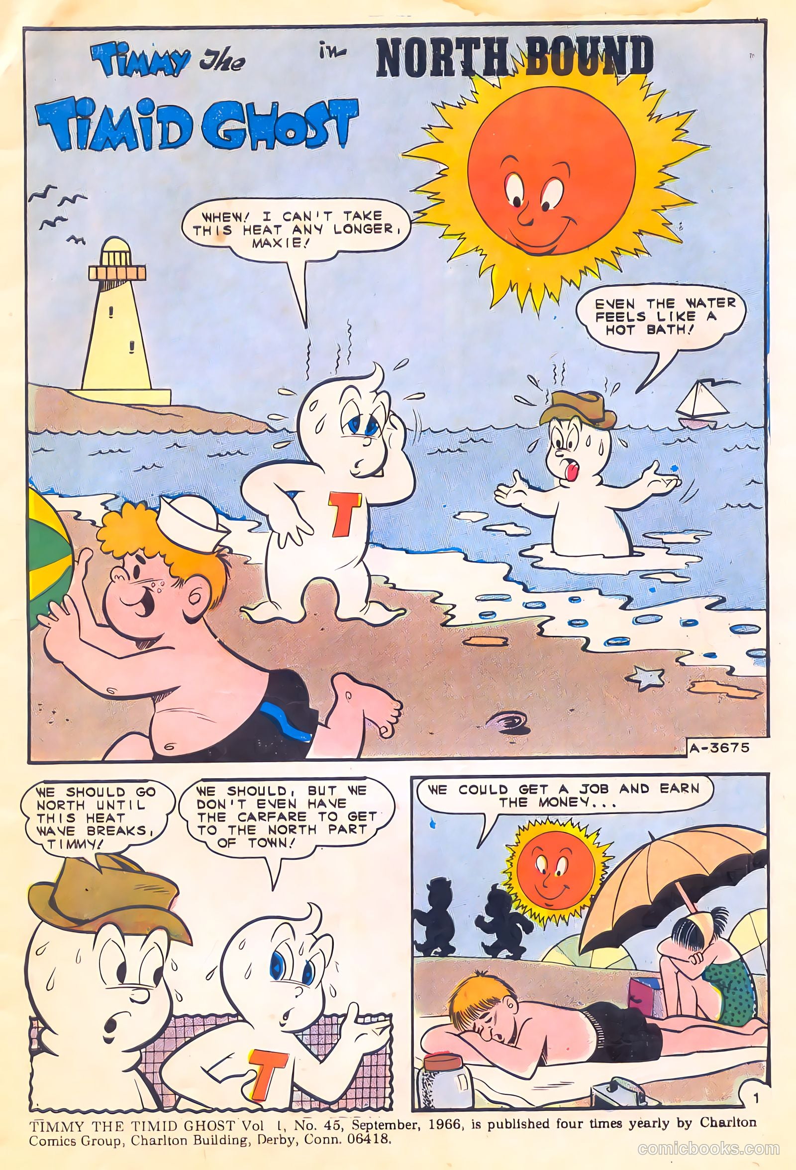 Timmy the Timid Ghost #45 — page 3 of 36