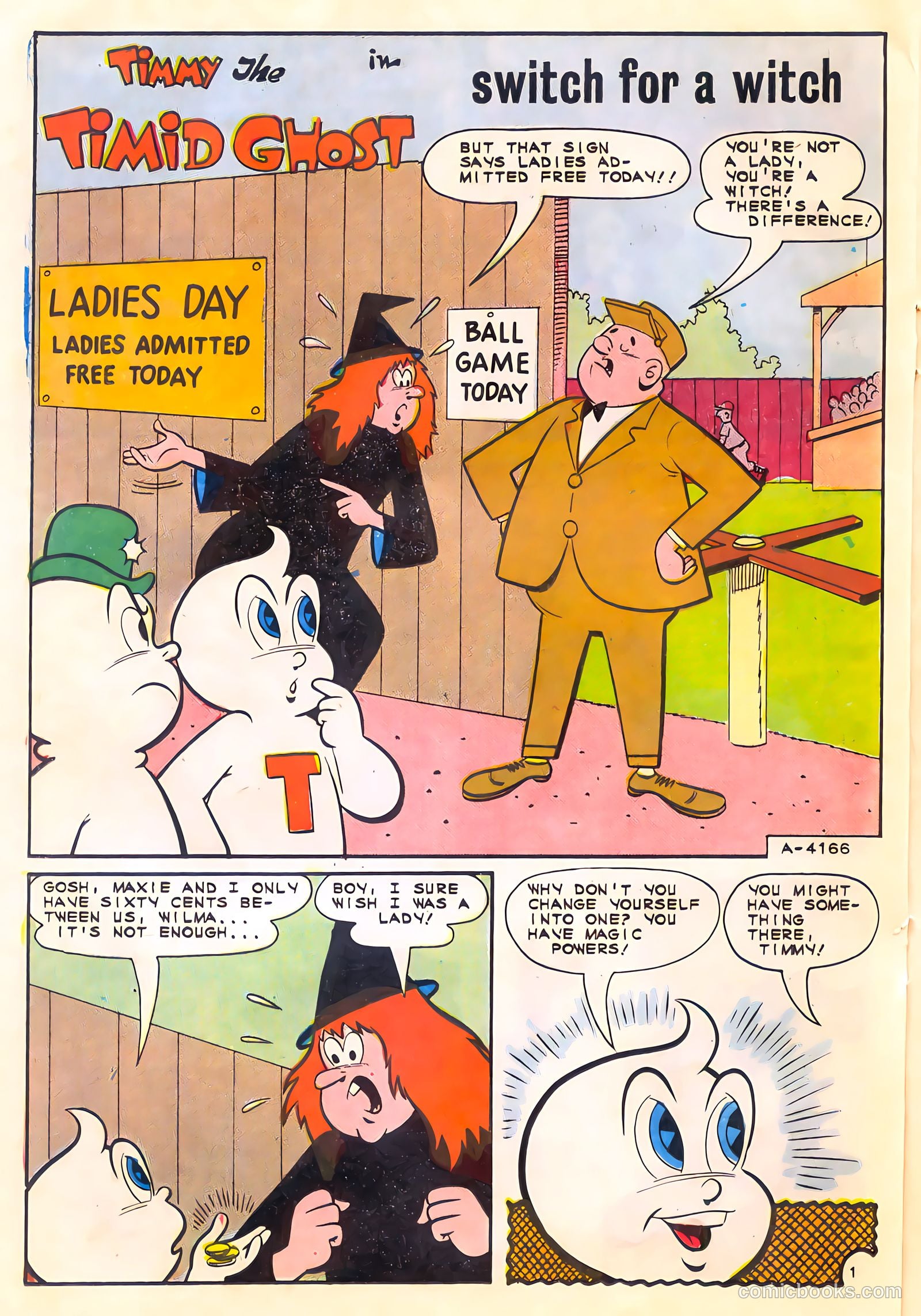 Timmy the Timid Ghost #45 — page 20 of 36
