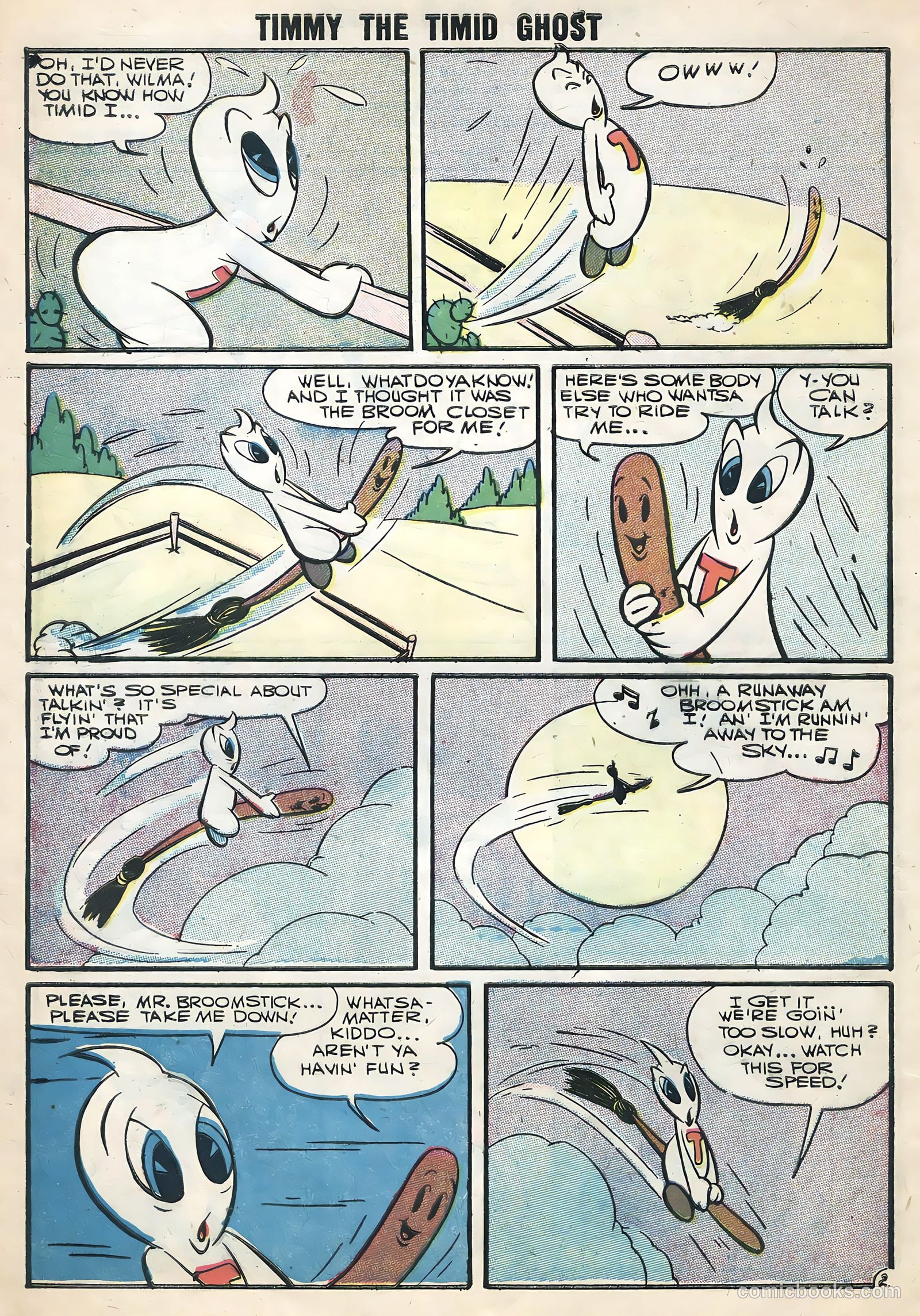 Timmy the Timid Ghost #5 — page 4 of 36