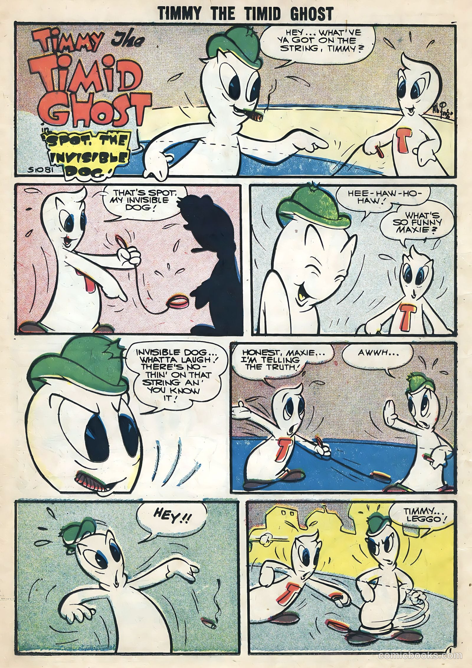 Timmy the Timid Ghost #5 — page 14 of 36