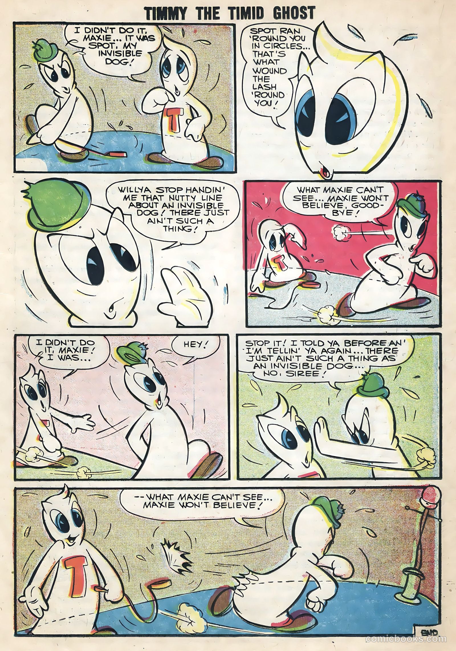 Timmy the Timid Ghost #5 — page 15 of 36