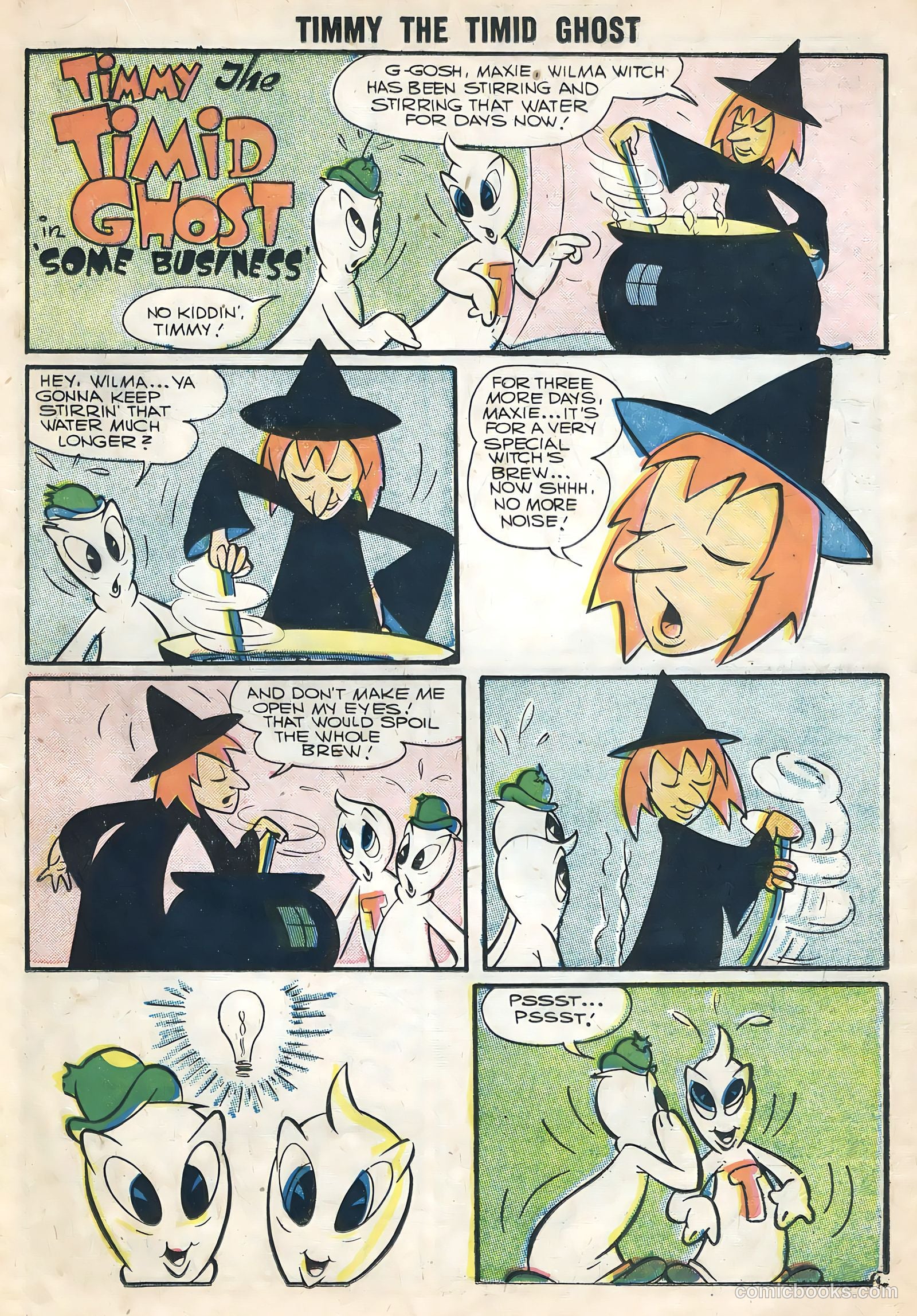 Timmy the Timid Ghost #5 — page 19 of 36