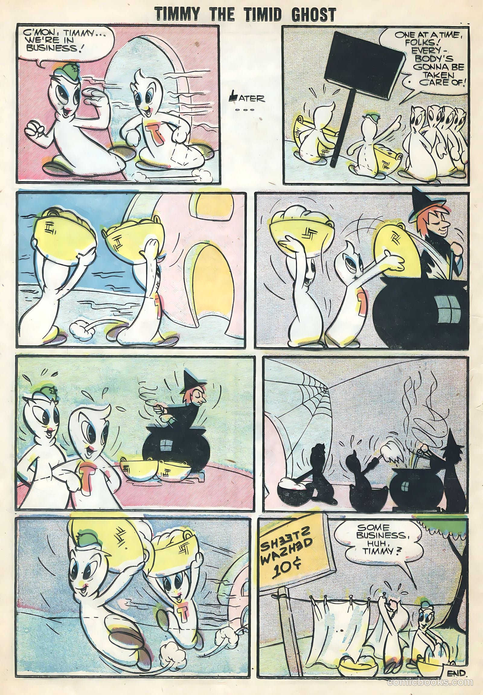 Timmy the Timid Ghost #5 — page 20 of 36