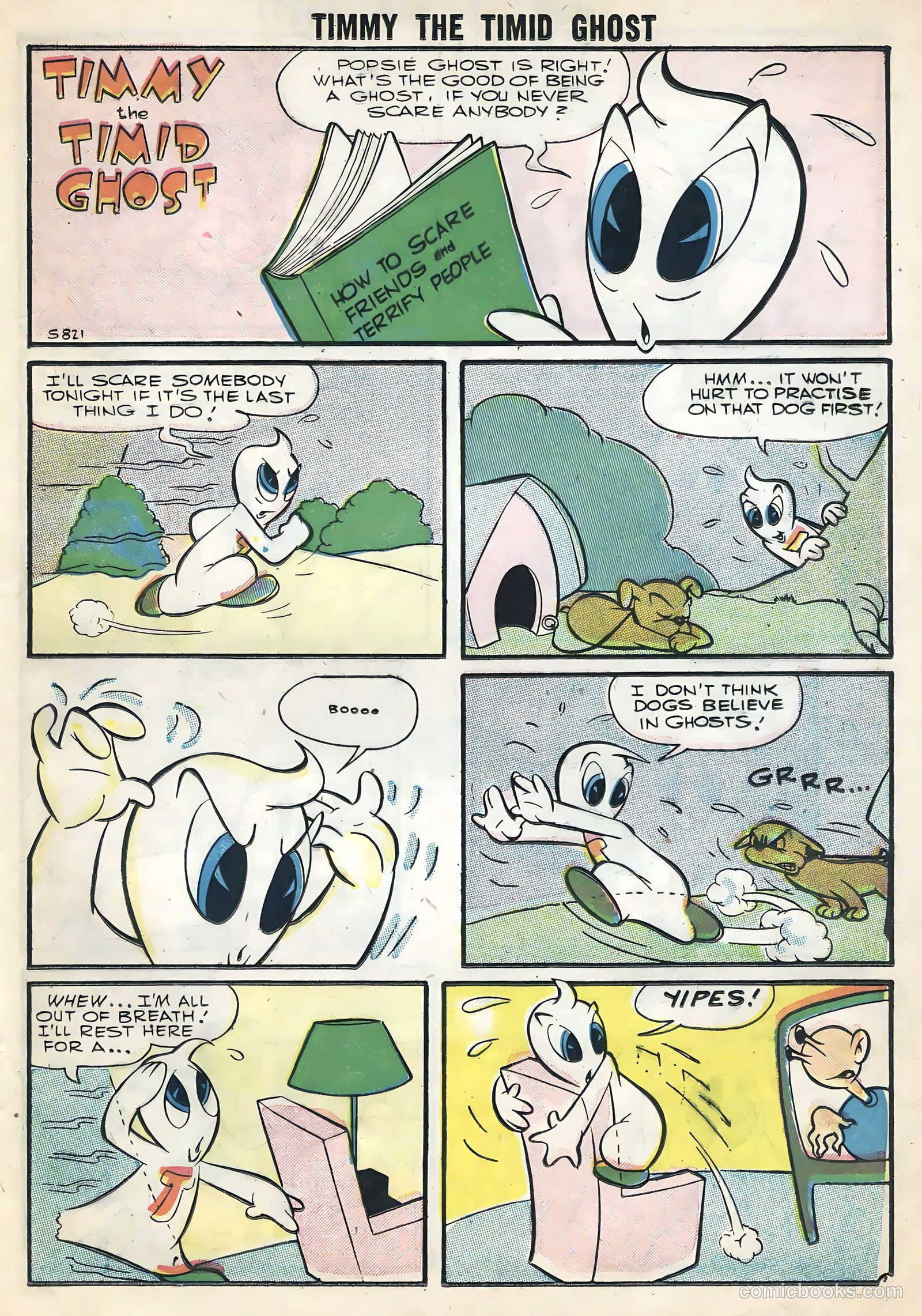 Timmy the Timid Ghost #5 — page 21 of 36