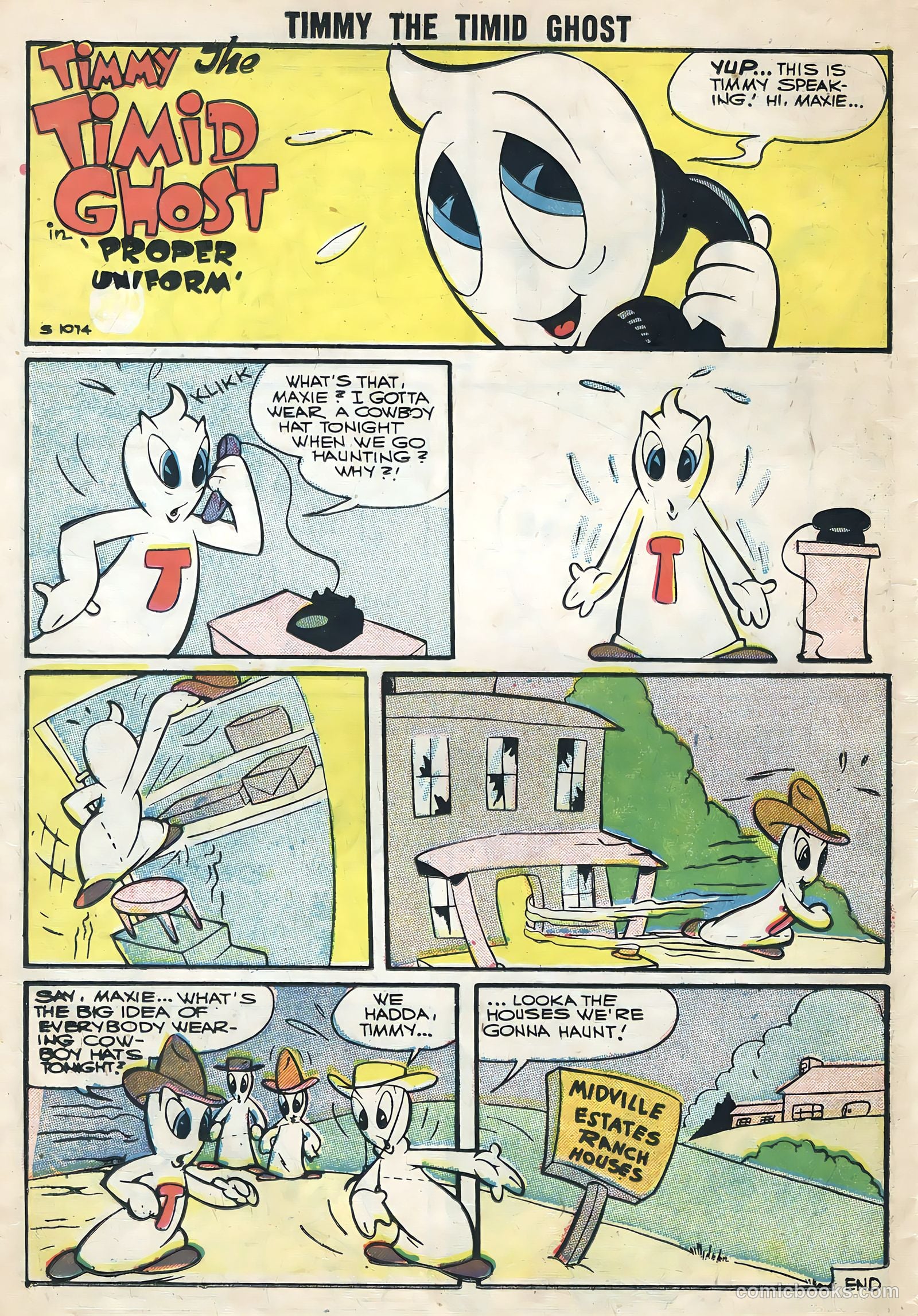 Timmy the Timid Ghost #5 — page 26 of 36