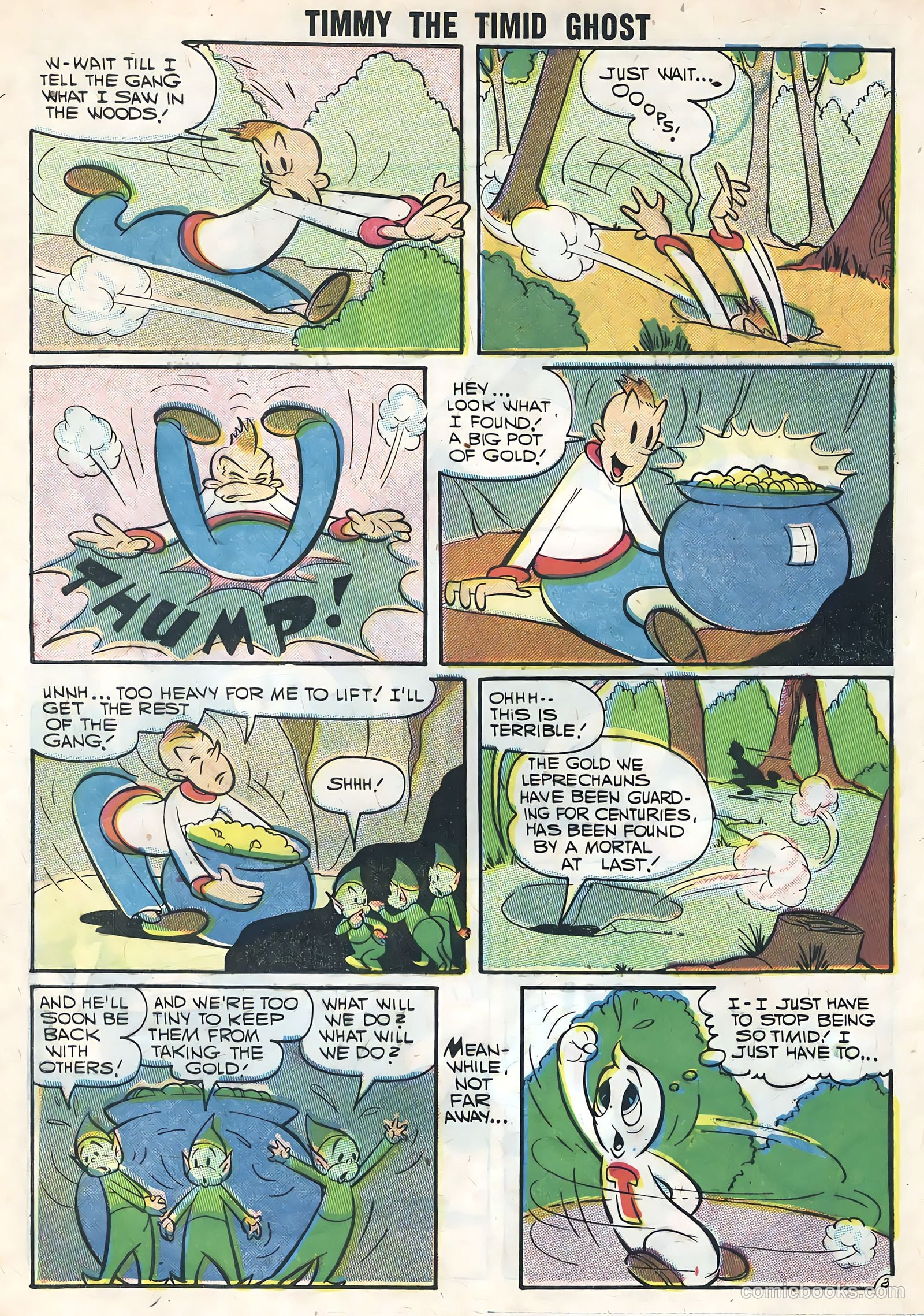 Timmy the Timid Ghost #6 — page 4 of 36