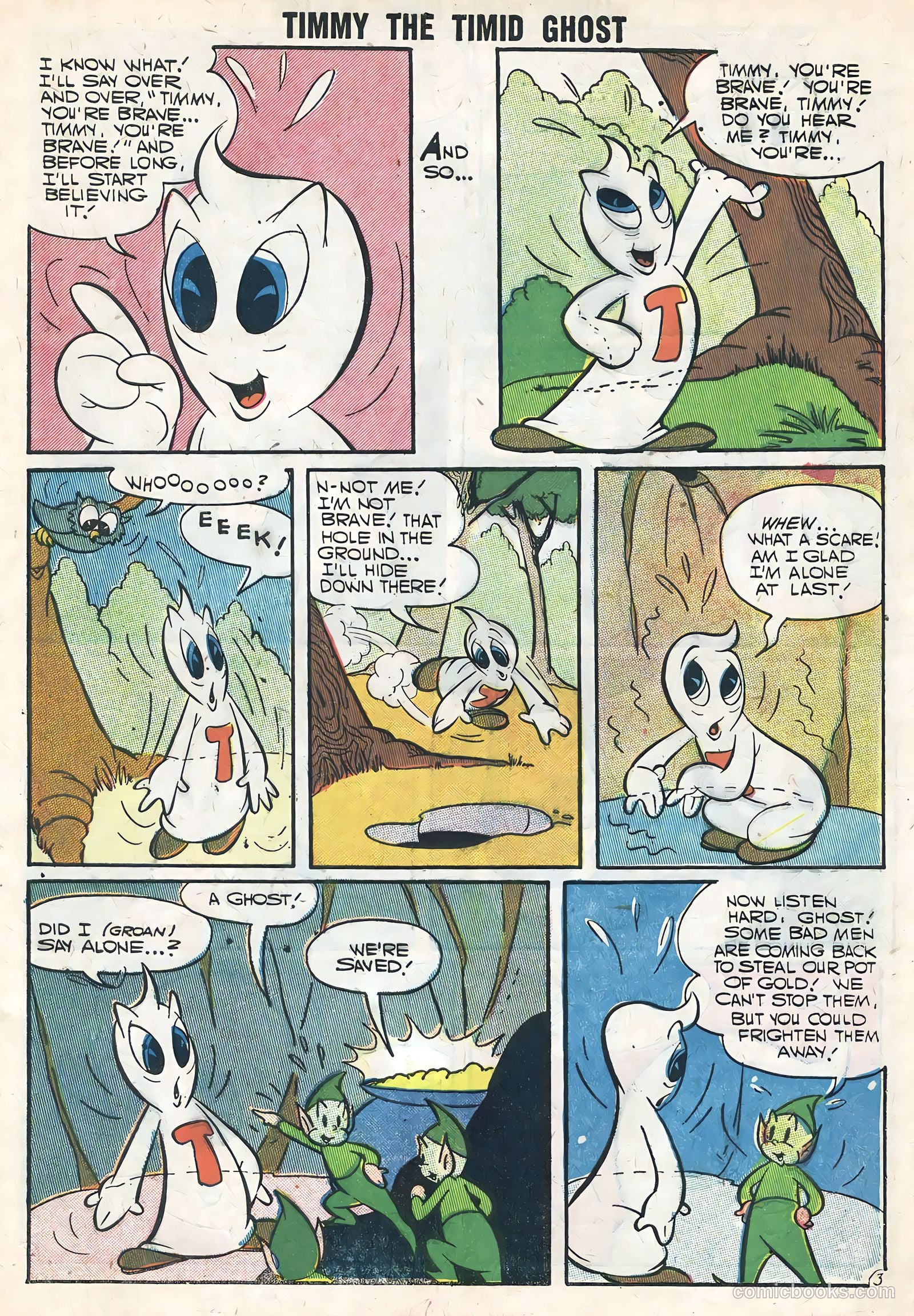 Timmy the Timid Ghost #6 — page 5 of 36