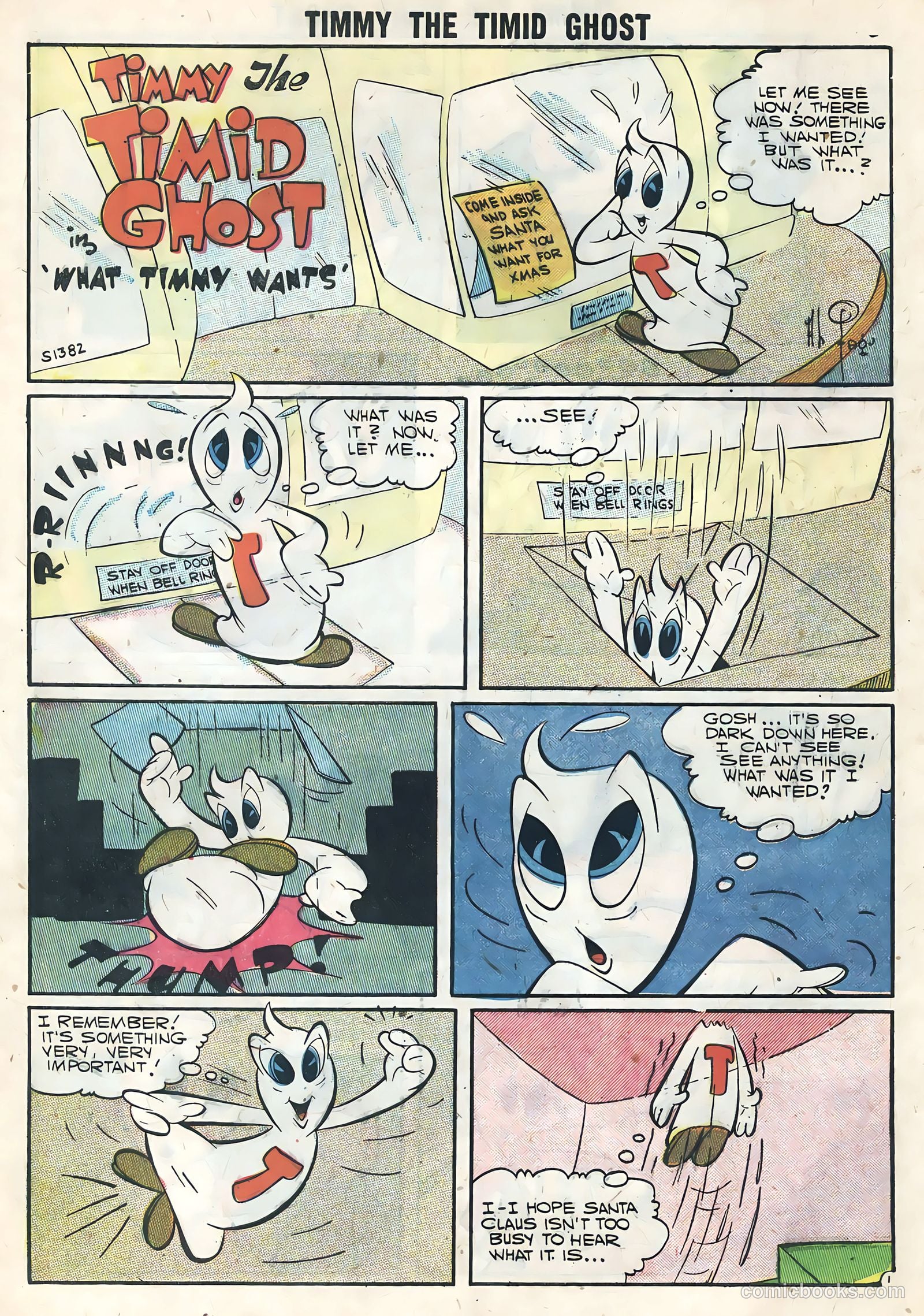 Timmy the Timid Ghost #6 — page 8 of 36