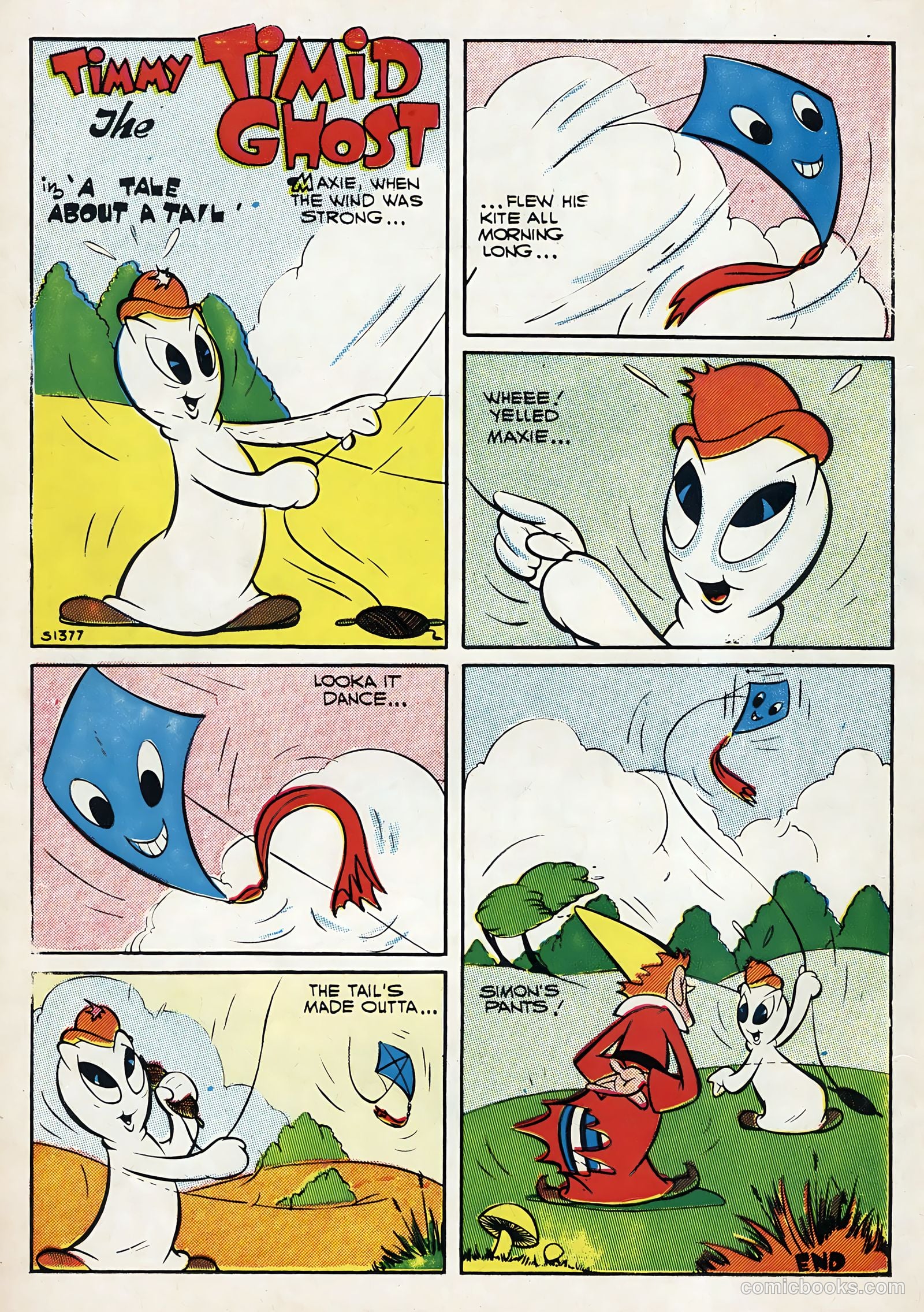 Timmy the Timid Ghost #6 — page 36 of 36