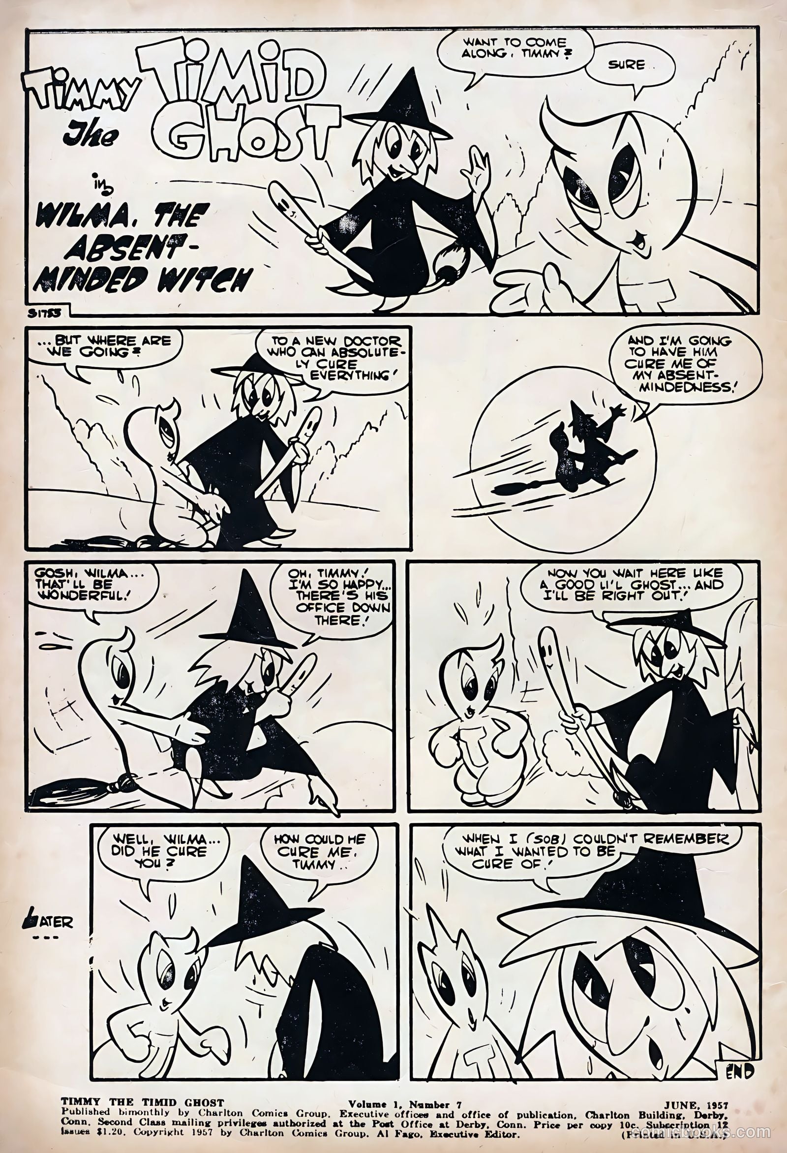 Timmy the Timid Ghost #7 — page 2 of 36