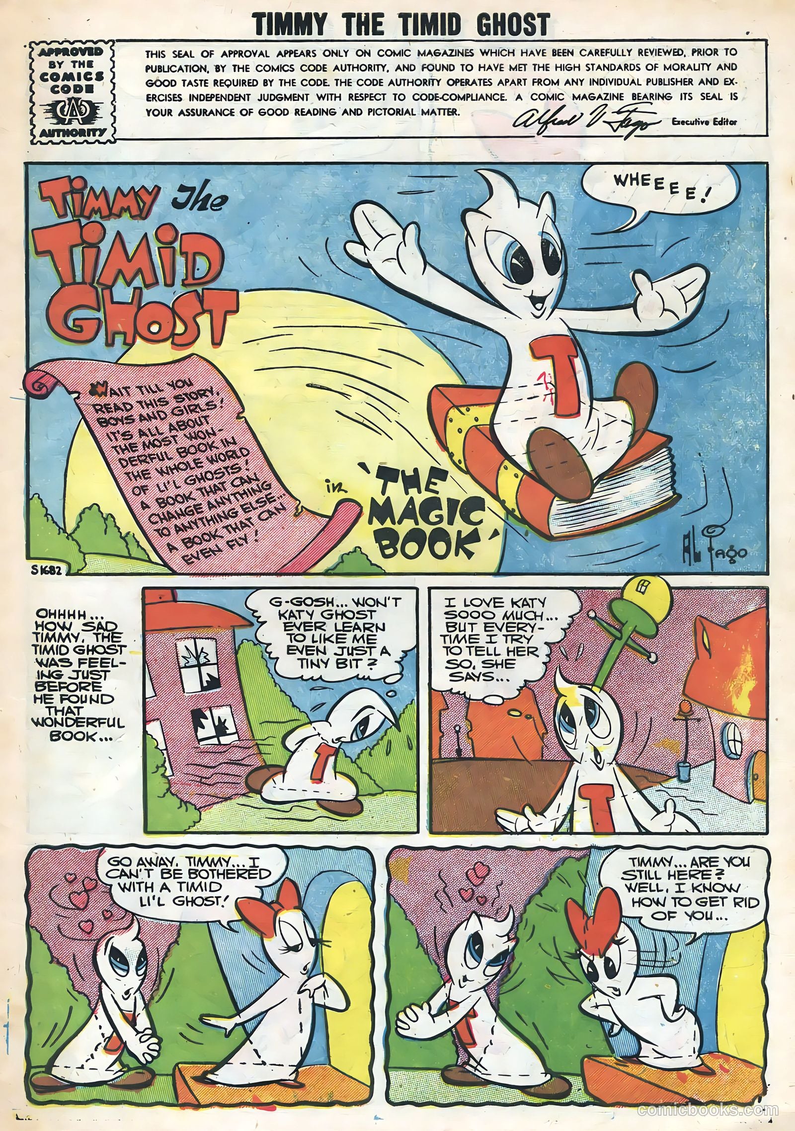 Timmy the Timid Ghost #7 — page 3 of 36