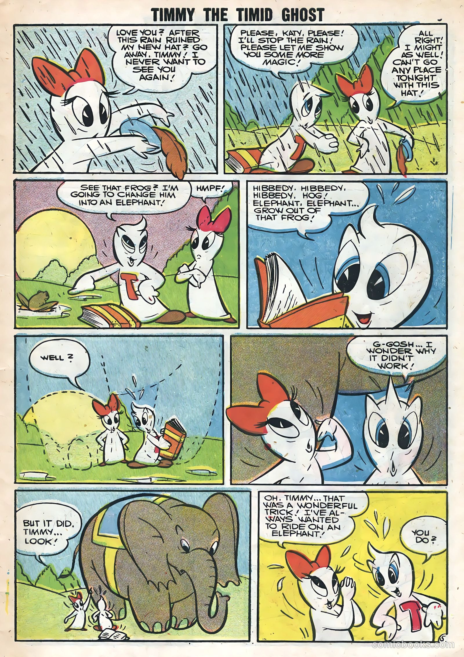 Timmy the Timid Ghost #7 — page 7 of 36